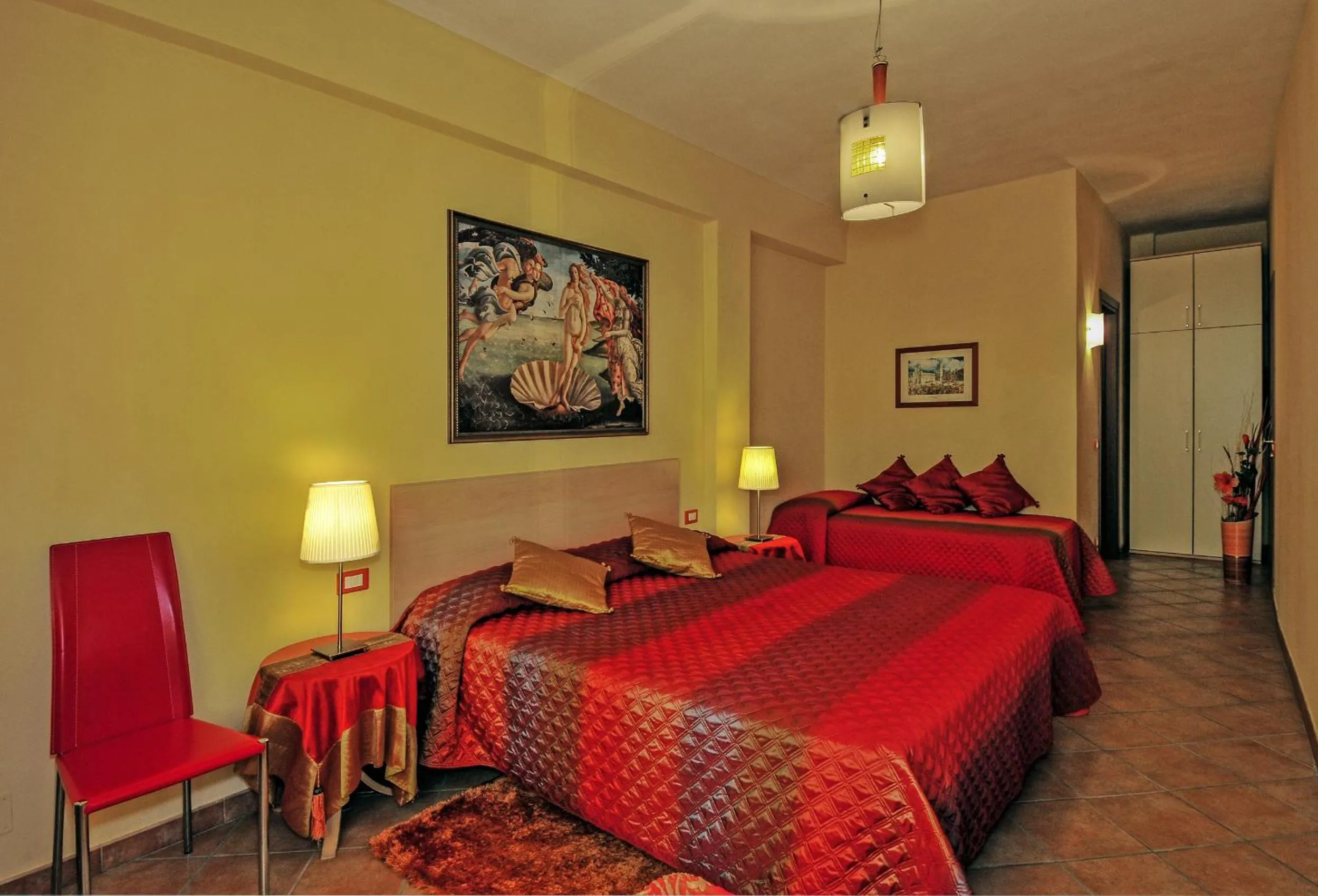 Bedroom, Bed in B&B Ai Cipressi