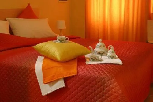 Bed in B&B Ai Cipressi