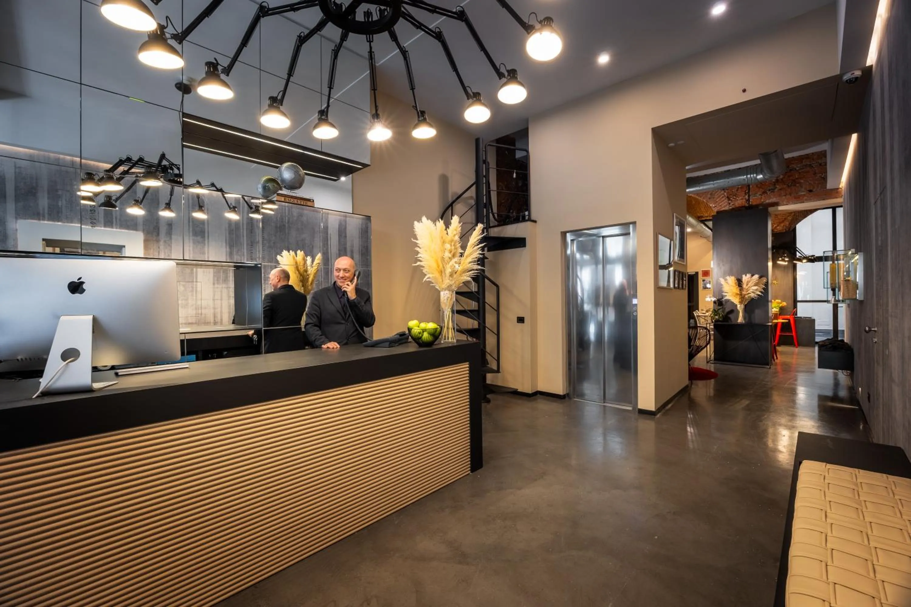 Lobby or reception in Globus Urban Hotel