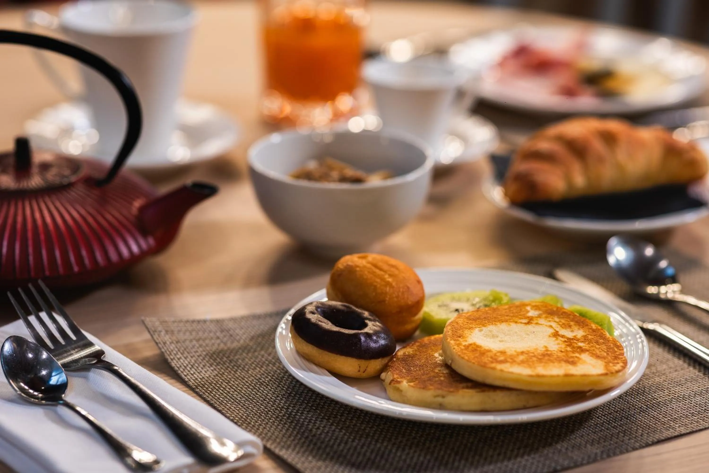 Breakfast in Globus Urban Hotel