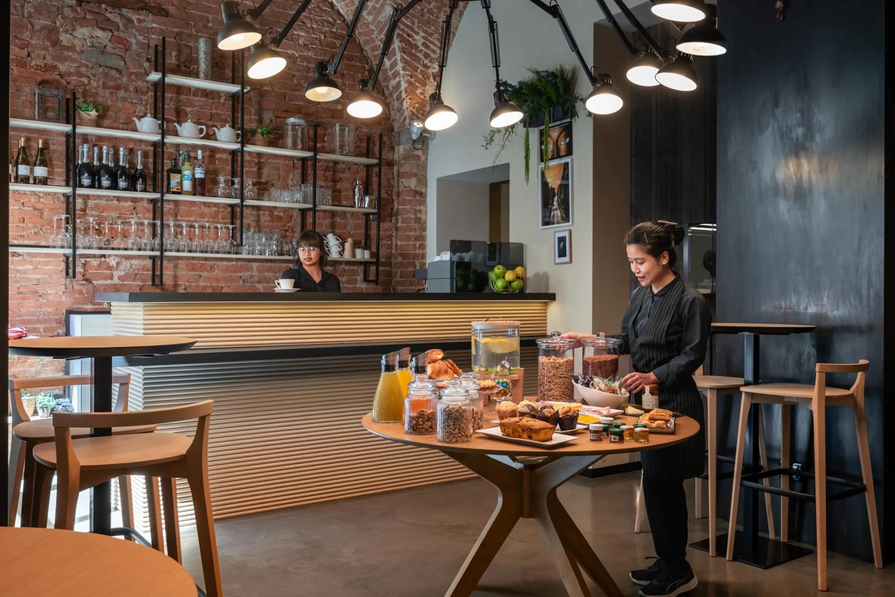 Breakfast in Globus Urban Hotel