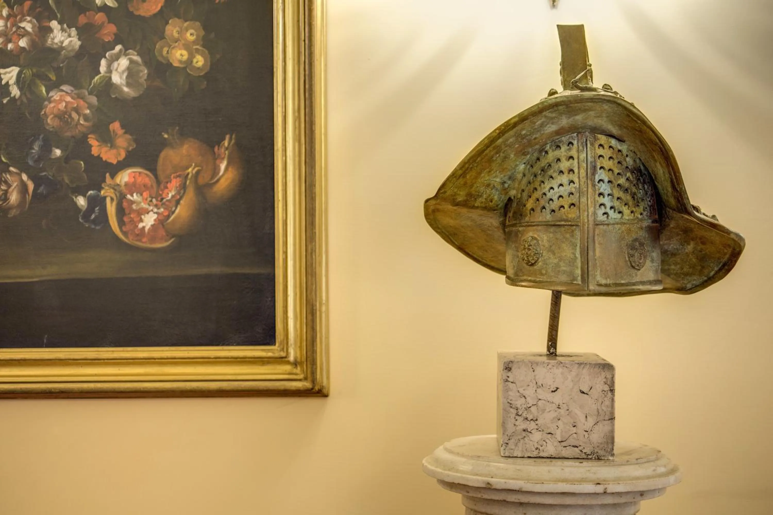 Decorative detail in Hotel Aurelius