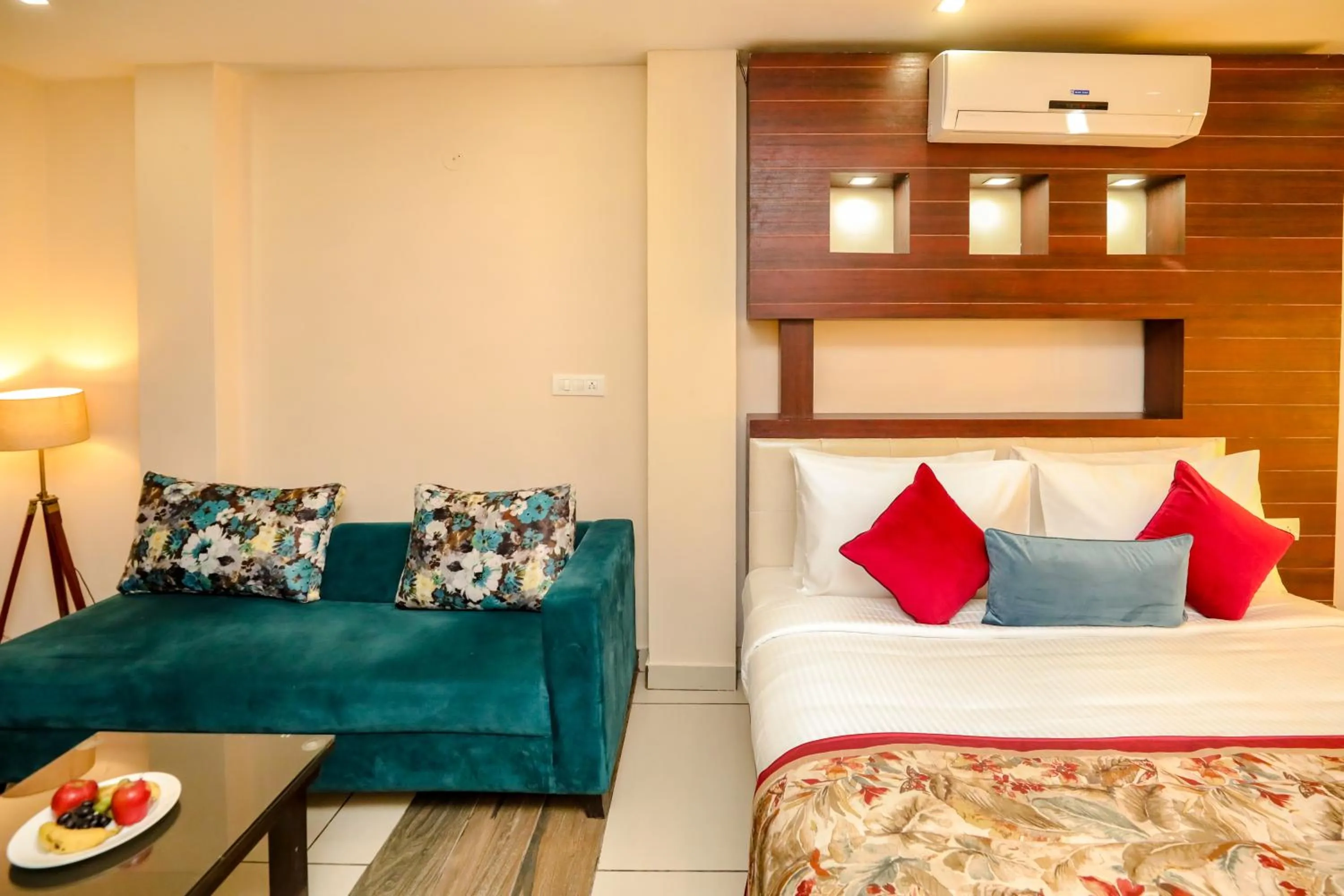 Bed in Regenta Resort Exotica Dharamshala on Hilltop