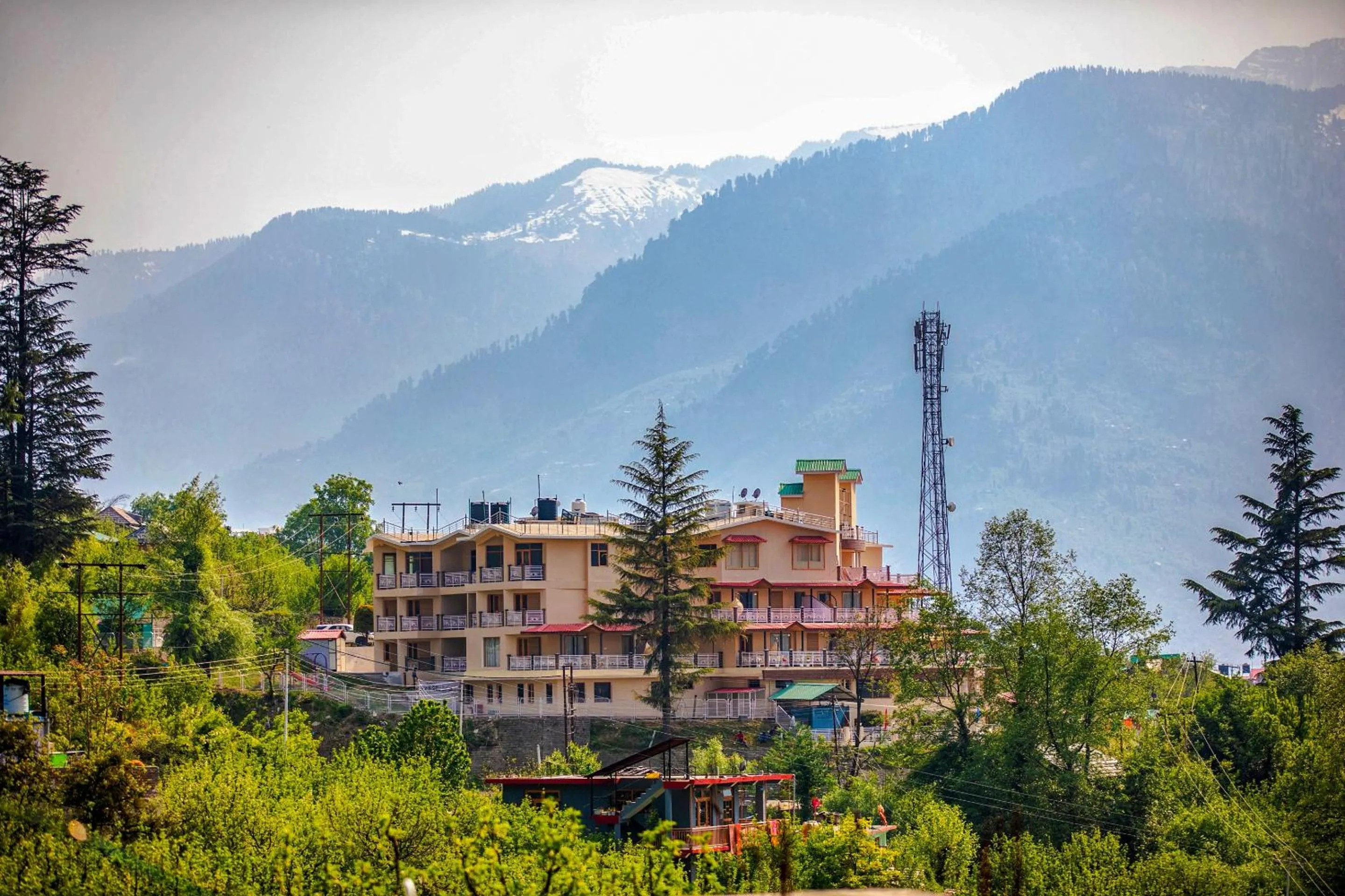 Property building in Anand Vardhan Resorts