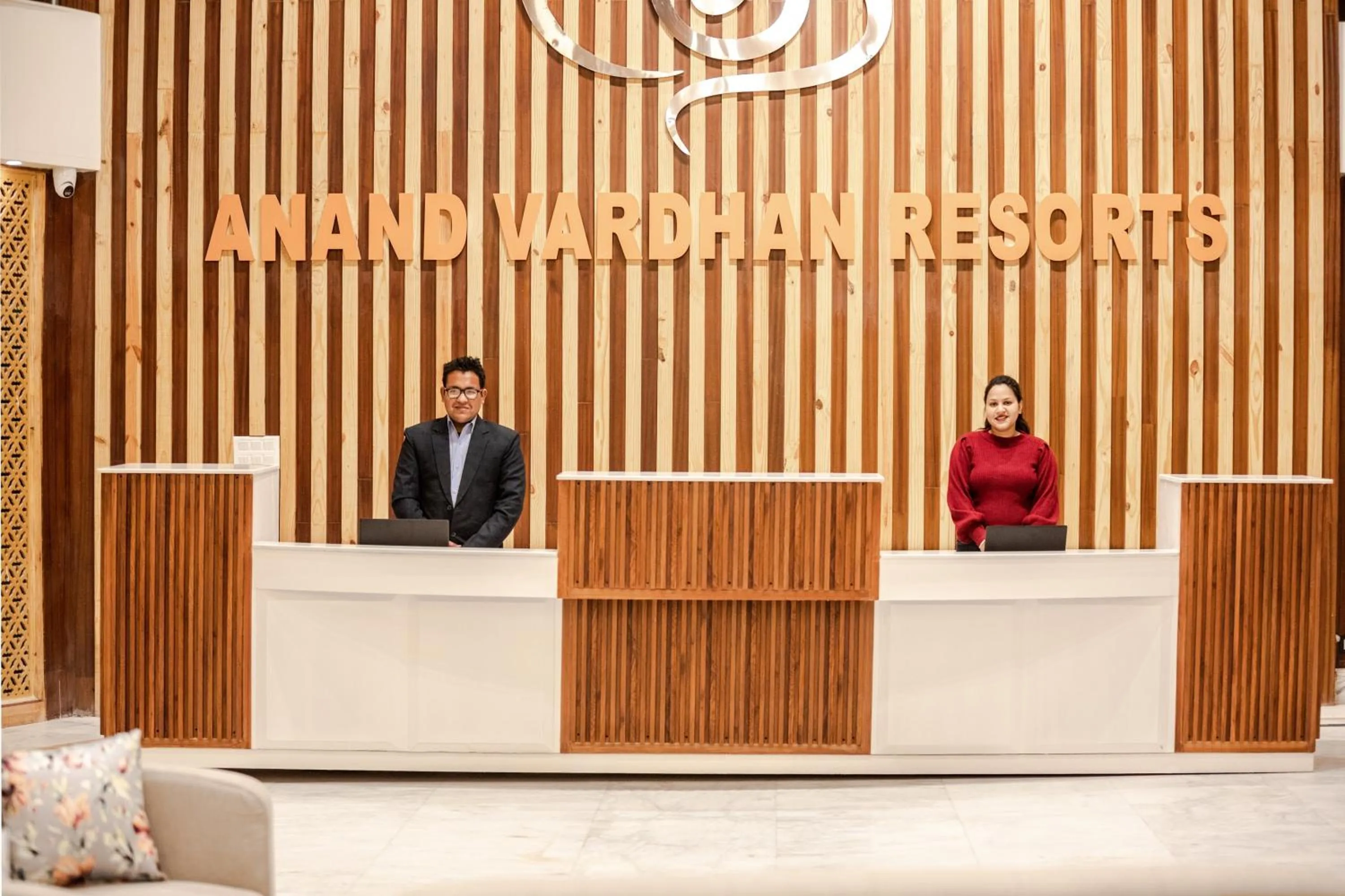 Lobby or reception in Anand Vardhan Resorts