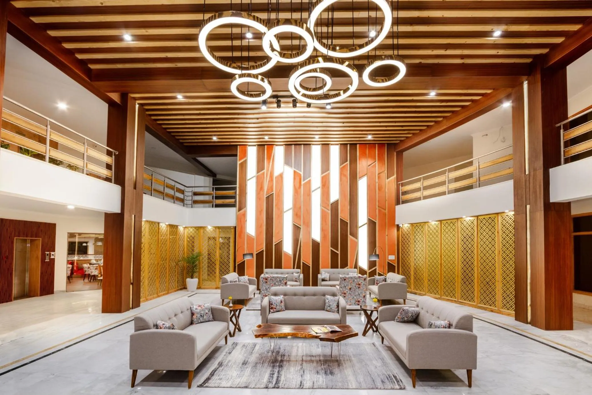 Lobby or reception in Anand Vardhan Resorts