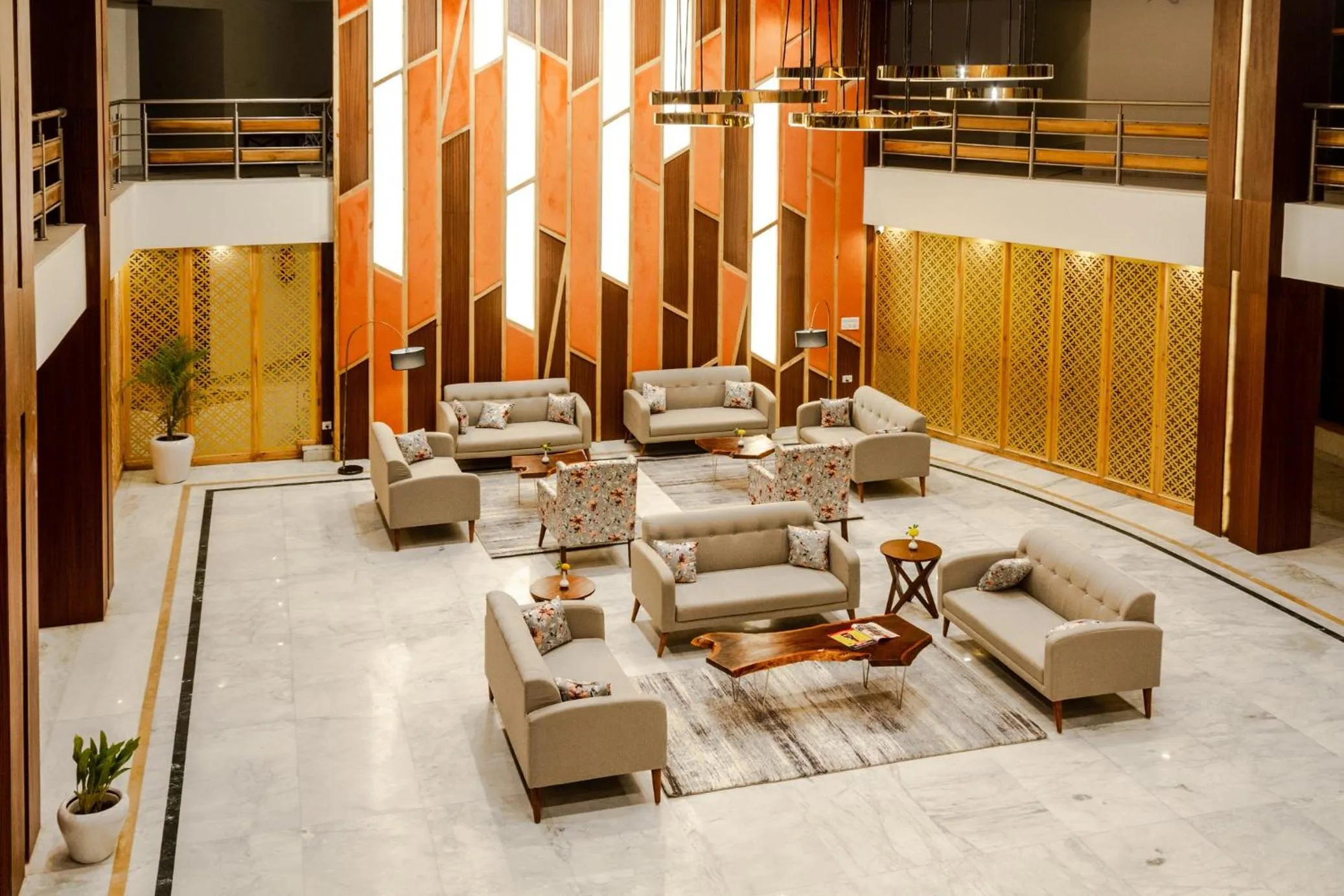 Lobby or reception in Anand Vardhan Resorts