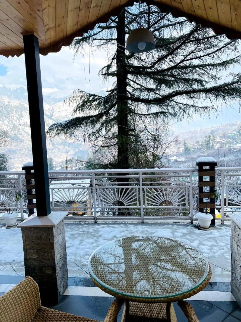 Balcony/Terrace in Anand Vardhan Resorts