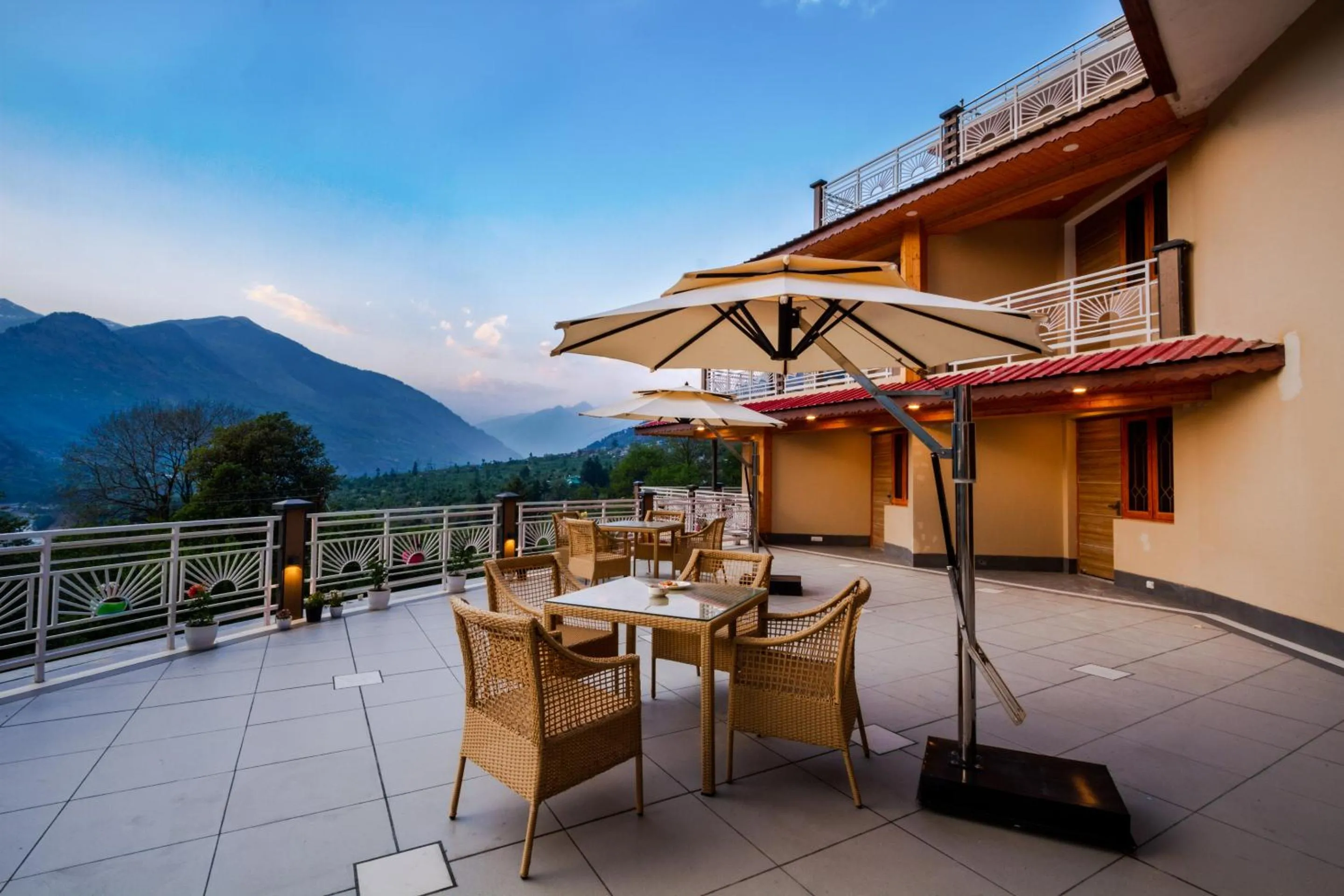 Balcony/Terrace in Anand Vardhan Resorts