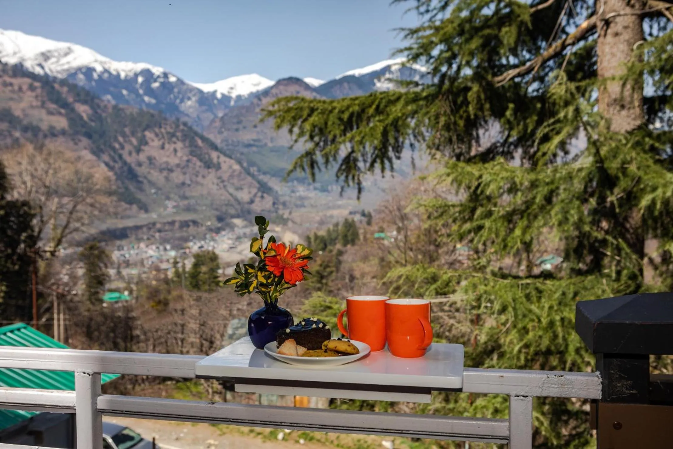 Balcony/Terrace in Anand Vardhan Resorts