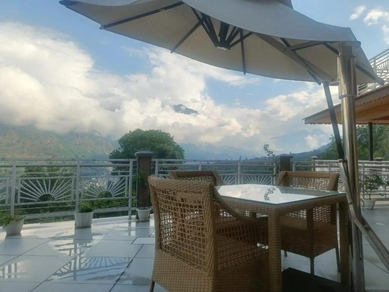 View (from property/room) in Anand Vardhan Resorts