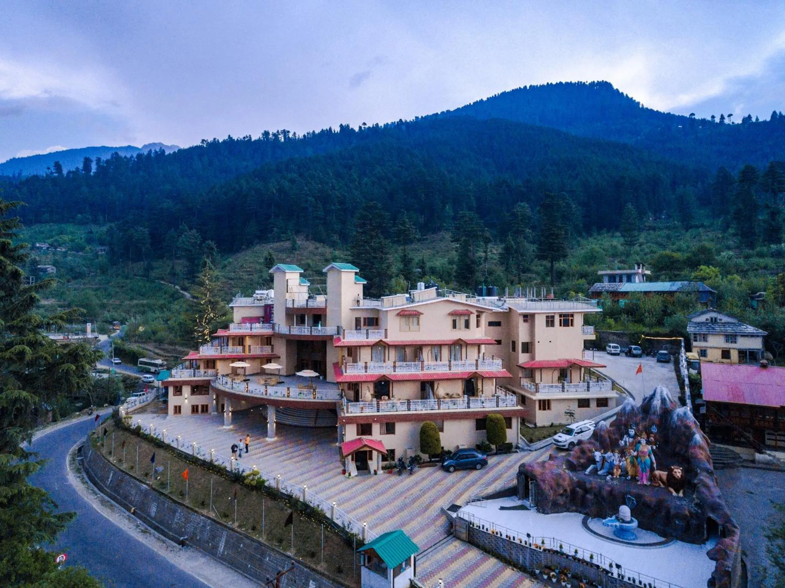 Property building in Anand Vardhan Resorts