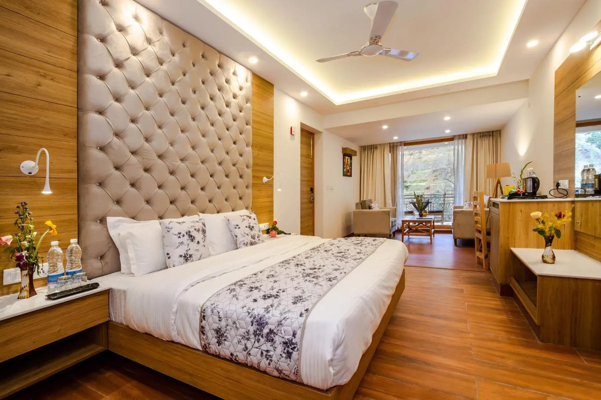 Deluxe King Room in Anand Vardhan Resorts Deluxe King Room in Anand Vardhan Resorts