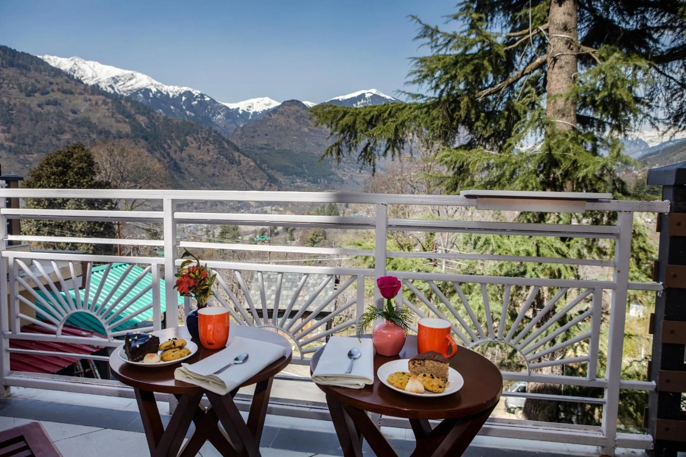 Balcony/Terrace in Anand Vardhan Resorts