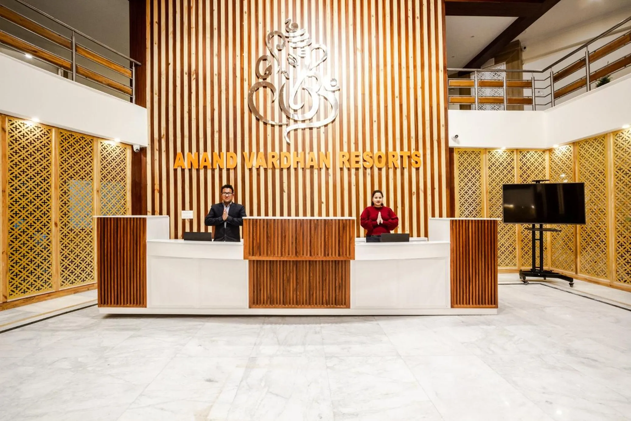 Lobby or reception in Anand Vardhan Resorts