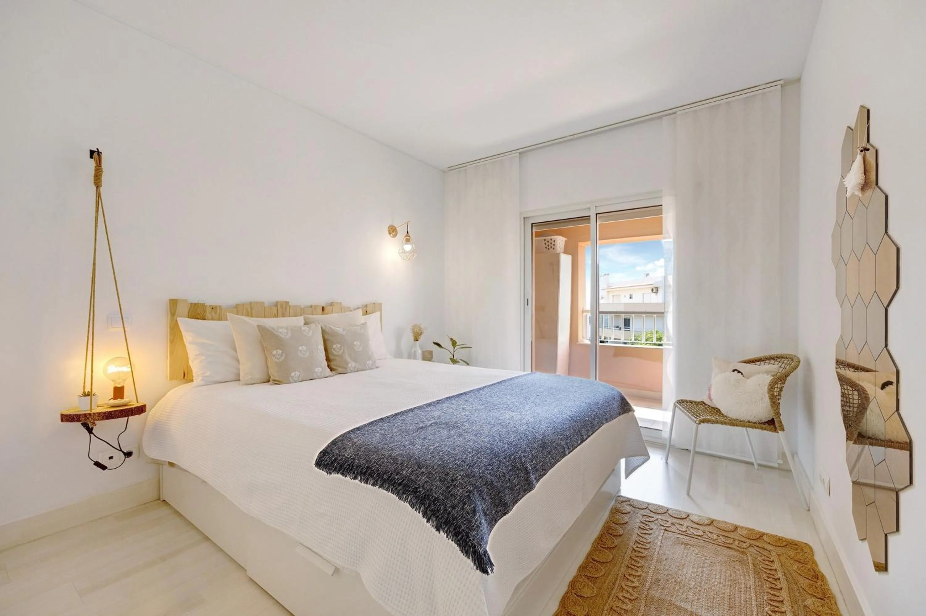 Living room, Bed in Casa Minke