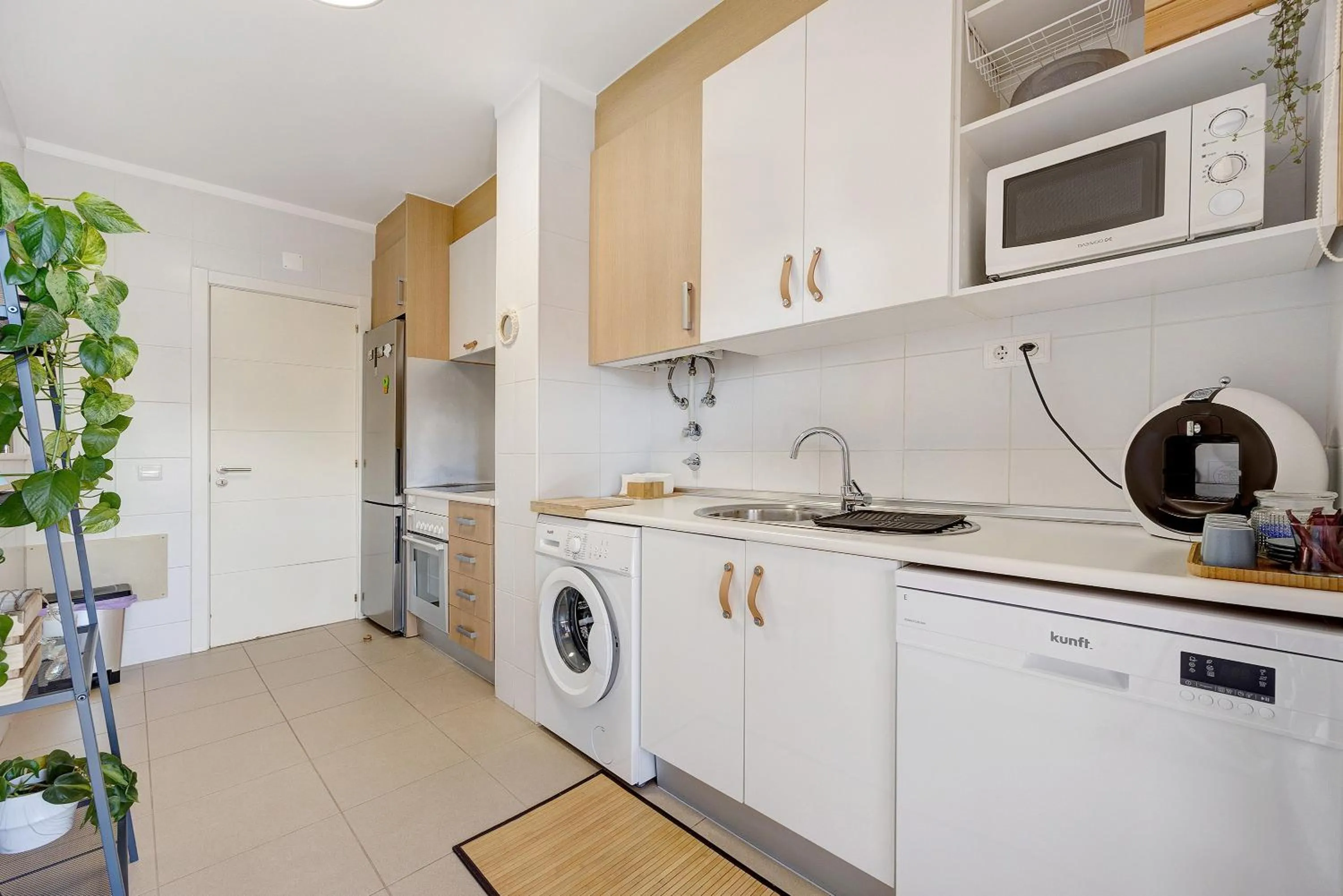 Kitchen or kitchenette in Casa Minke