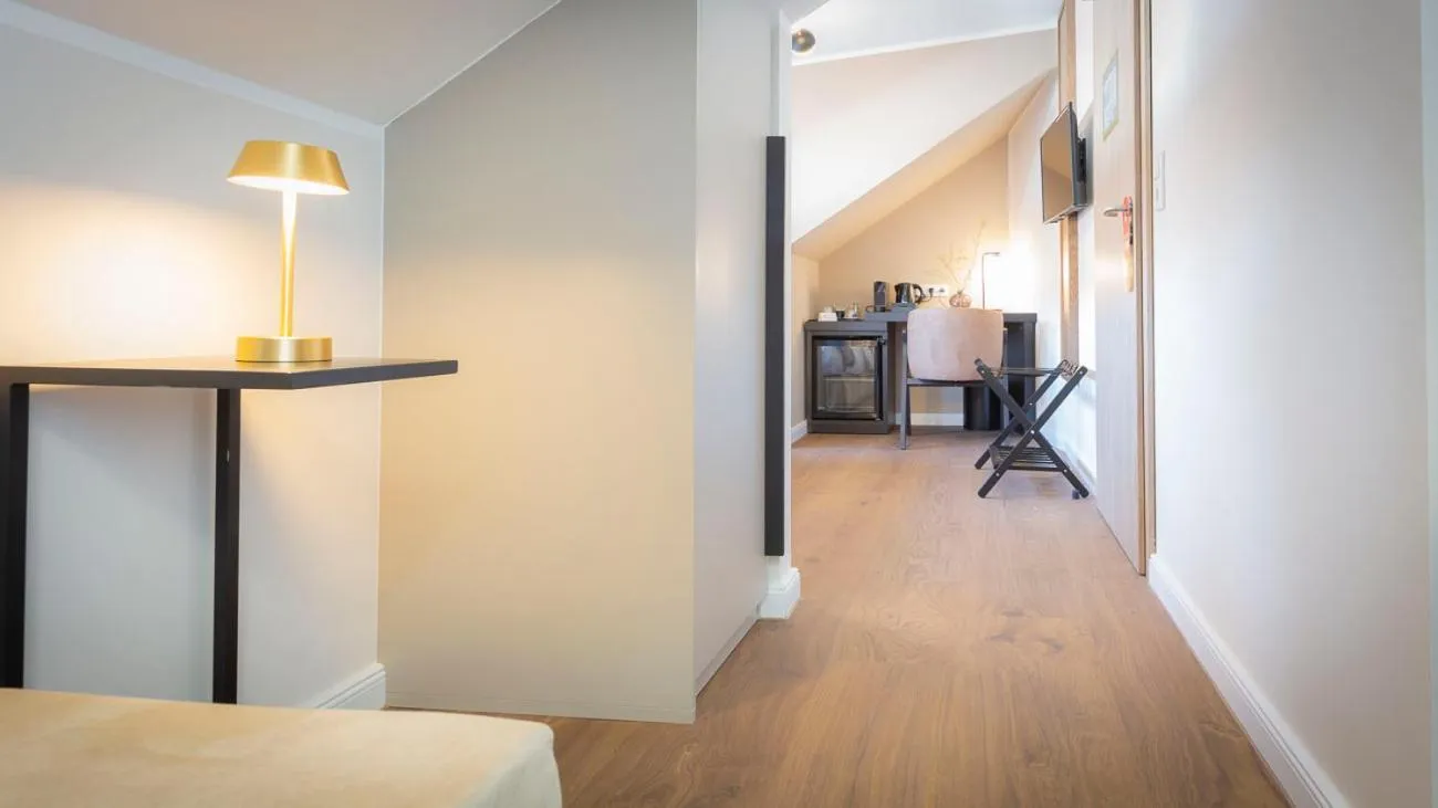 Bed in Delphi Hotel & Restaurant