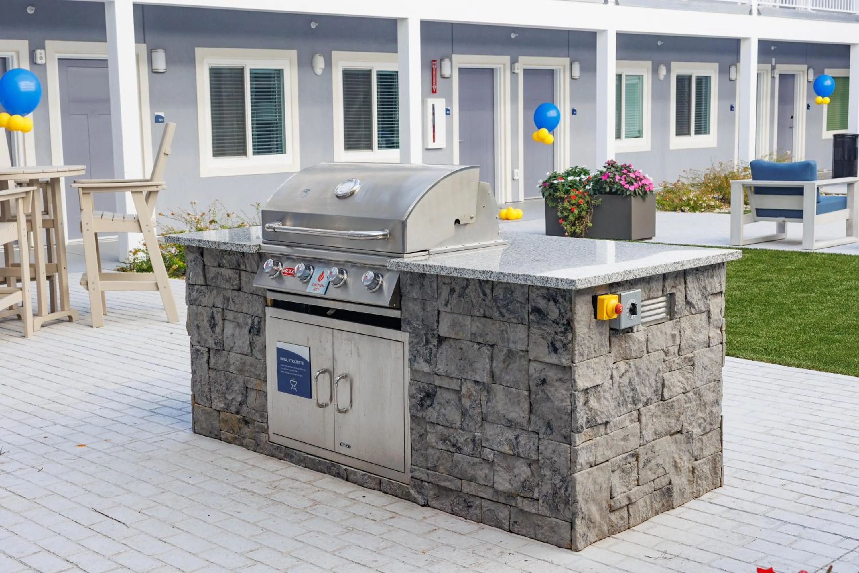 BBQ facilities in stayAPT Suites Montgomery