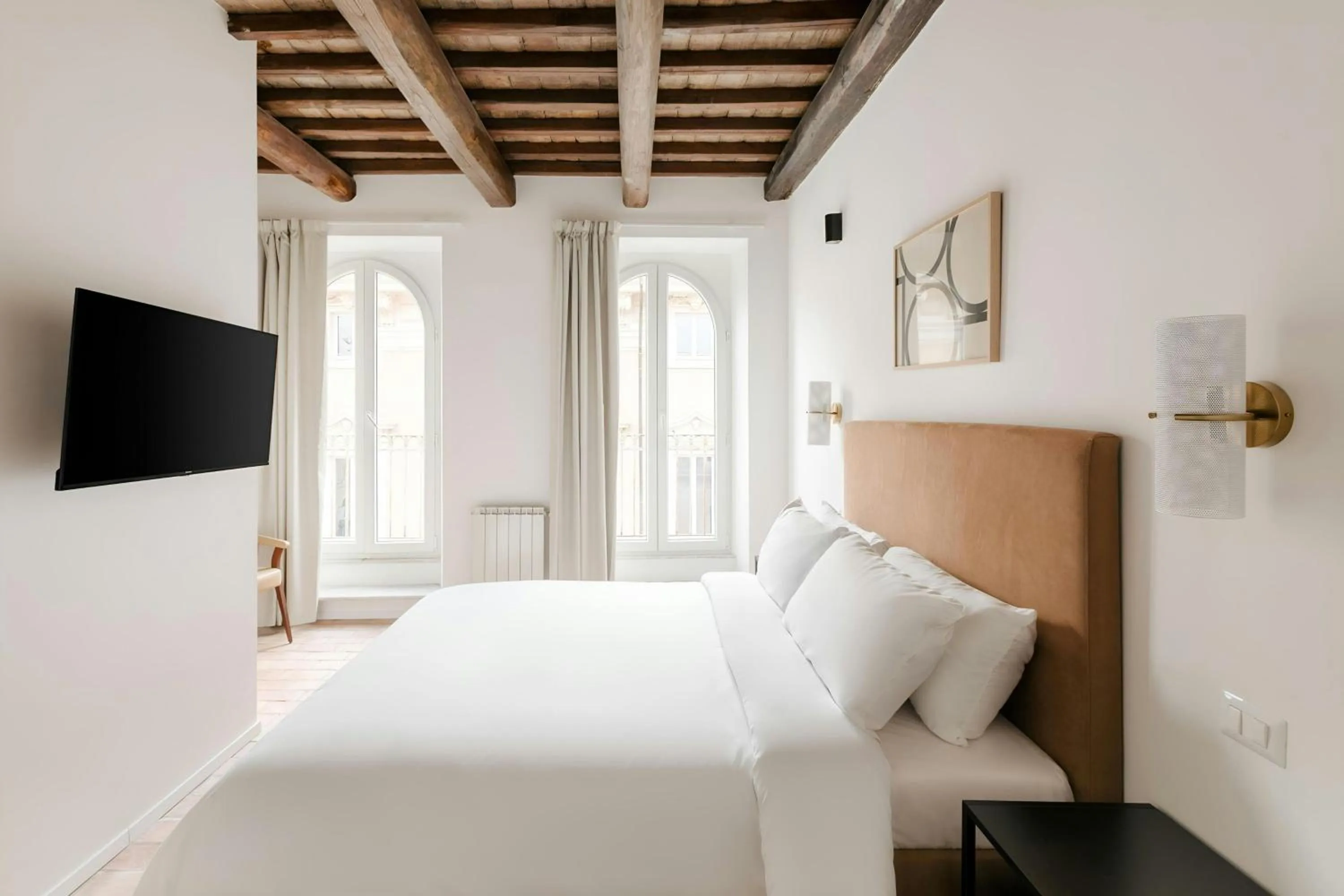 Bedroom, Bed in Sonder by Marriott Bonvoy Piazza Venezia Apartments