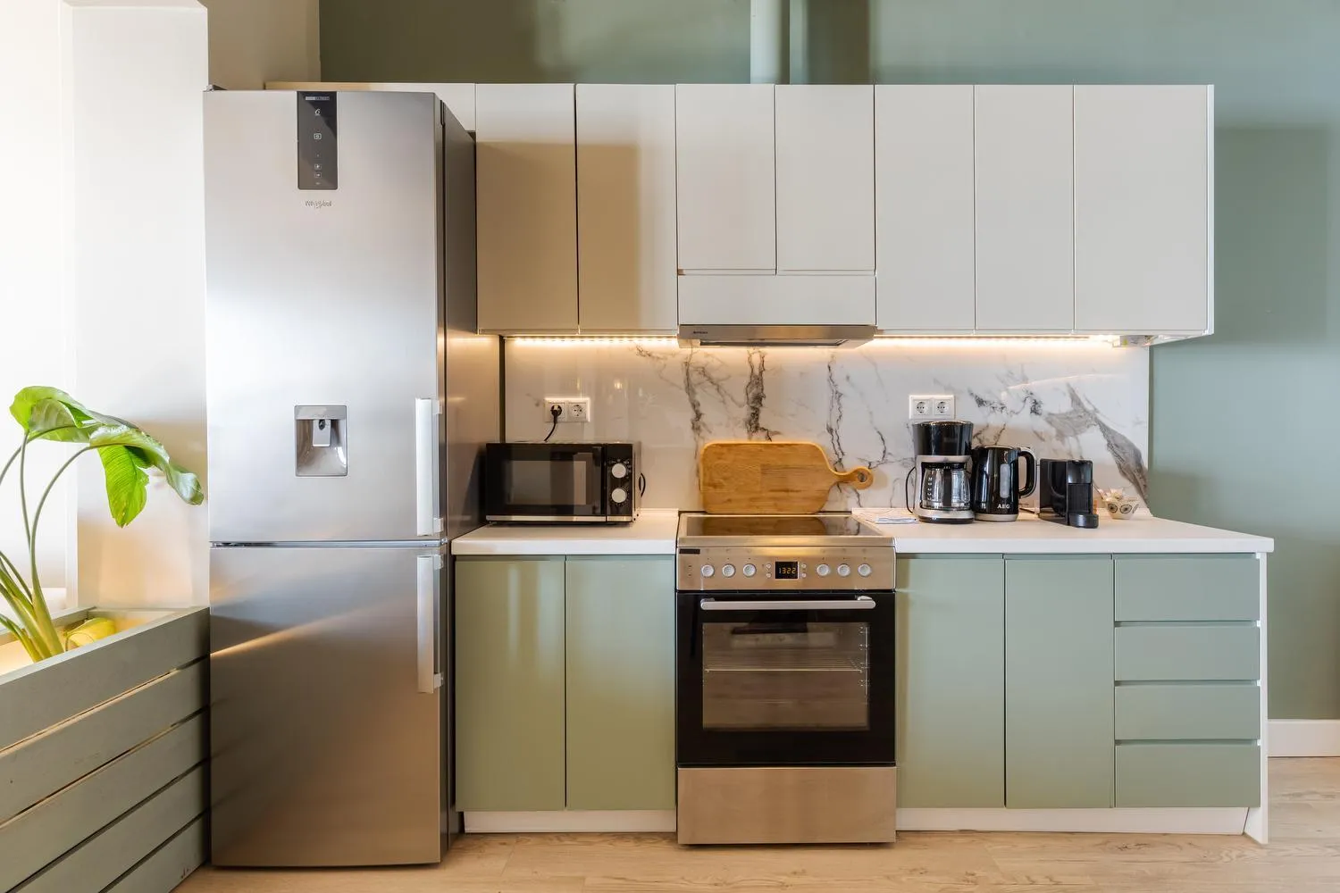 kitchen in Infinity & Beyond by halu! - Seafront apartments