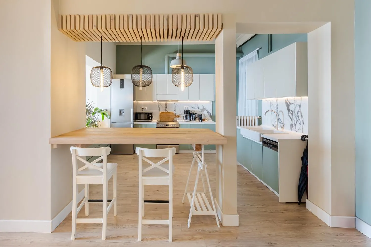kitchen in Infinity & Beyond by halu! - Seafront apartments
