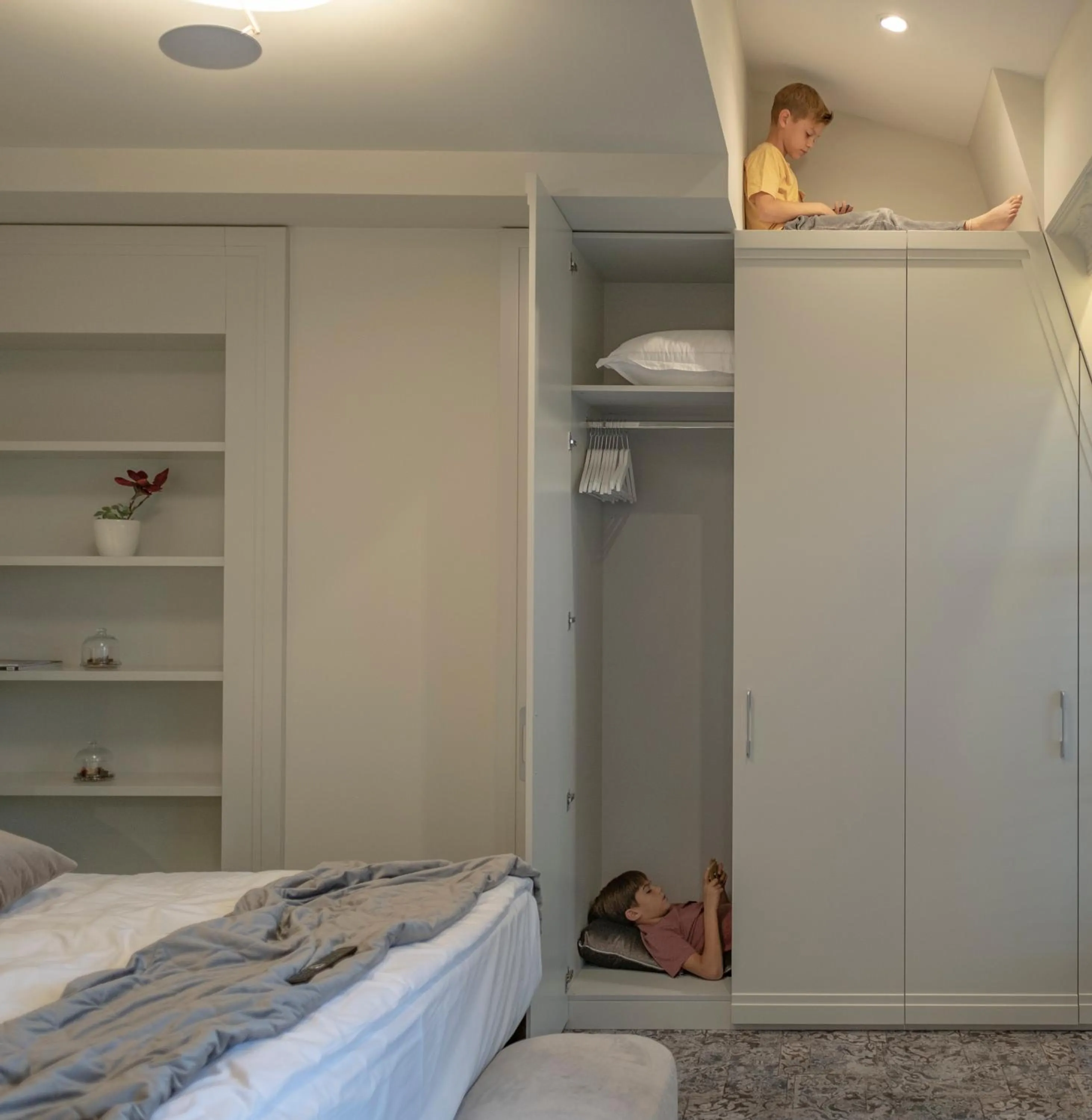 Bed in VIZUALIZA Residence Hotel