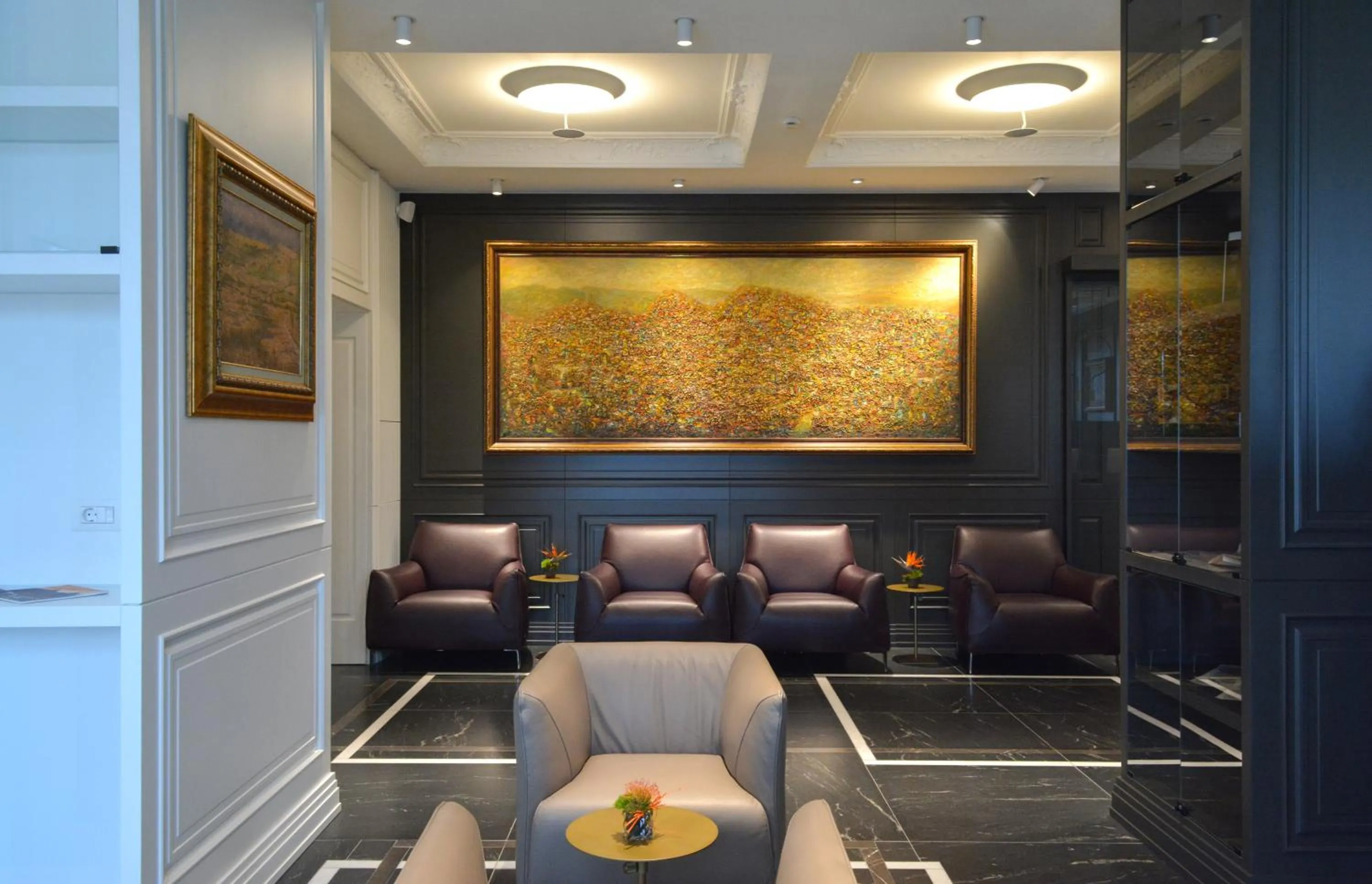 Seating area in VIZUALIZA Residence Hotel