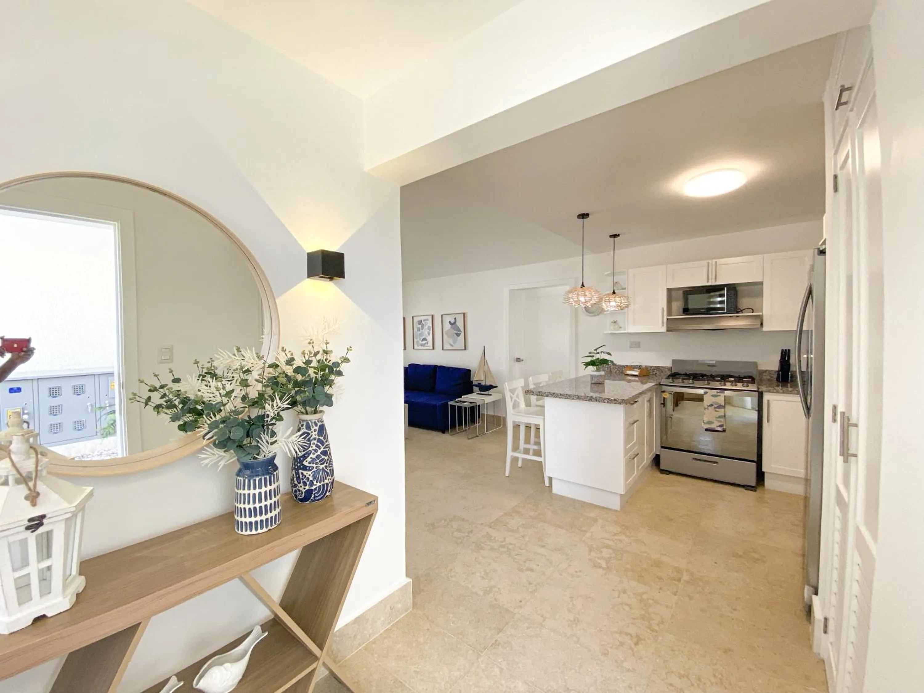 Kitchen or kitchenette in Xeliter Green One Playa Dorada