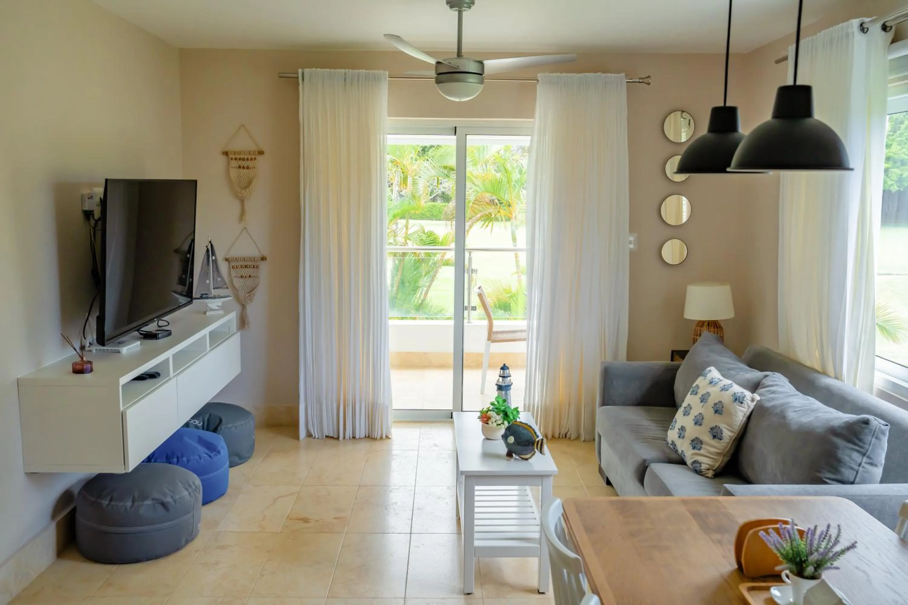 Living room in Xeliter Green One Playa Dorada