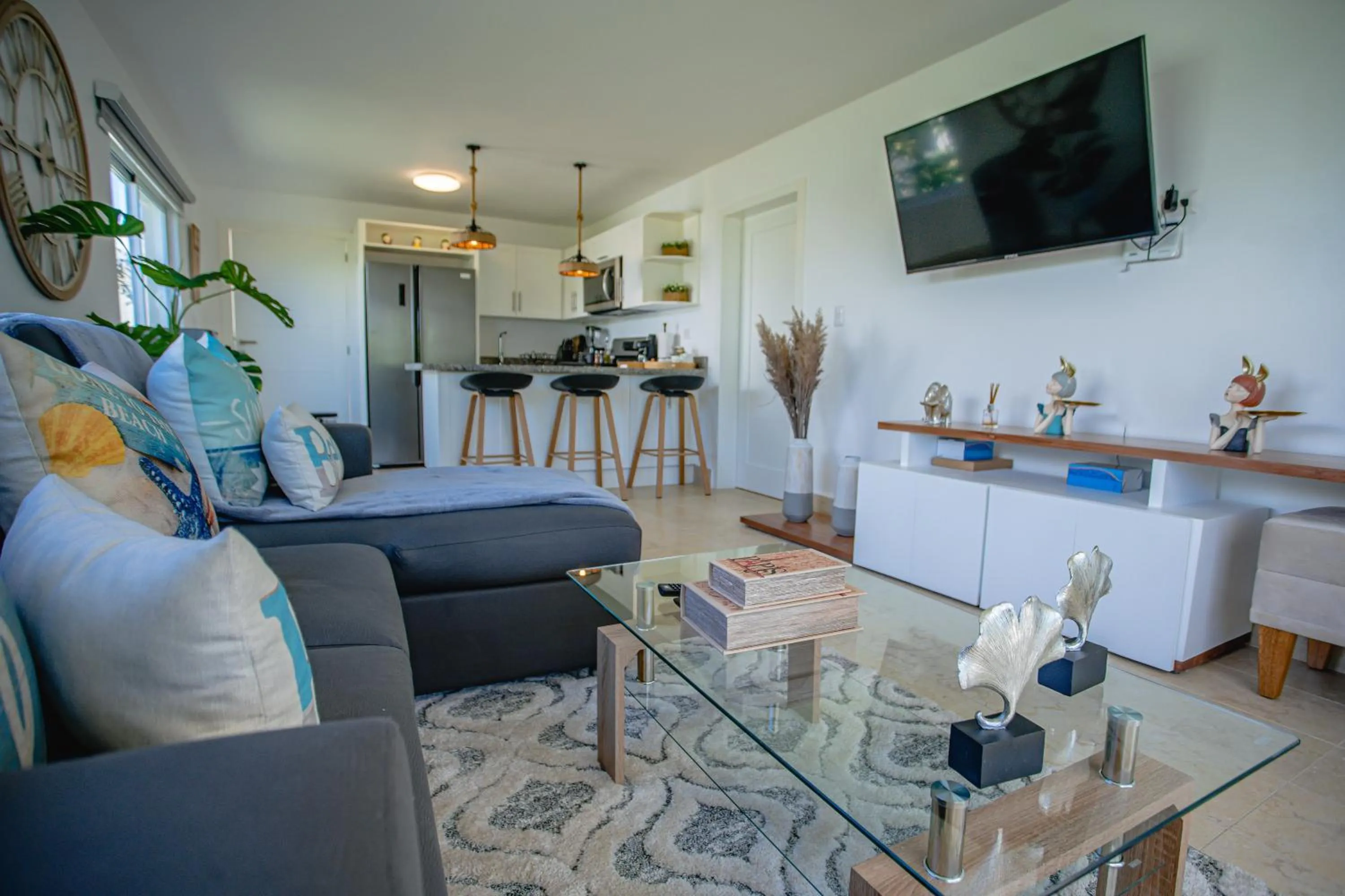 Living room in Xeliter Green One Playa Dorada