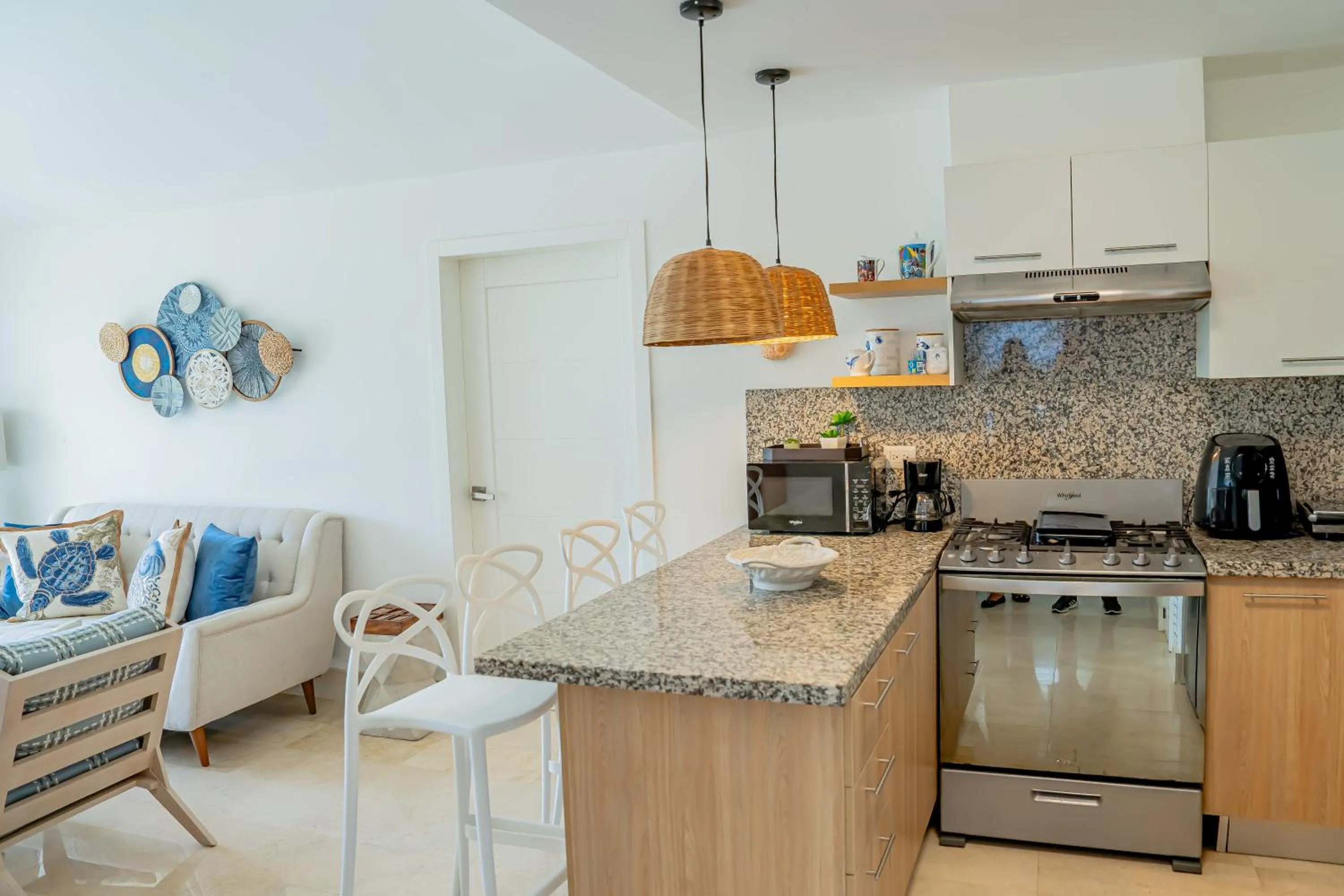 Kitchen or kitchenette in Xeliter Green One Playa Dorada