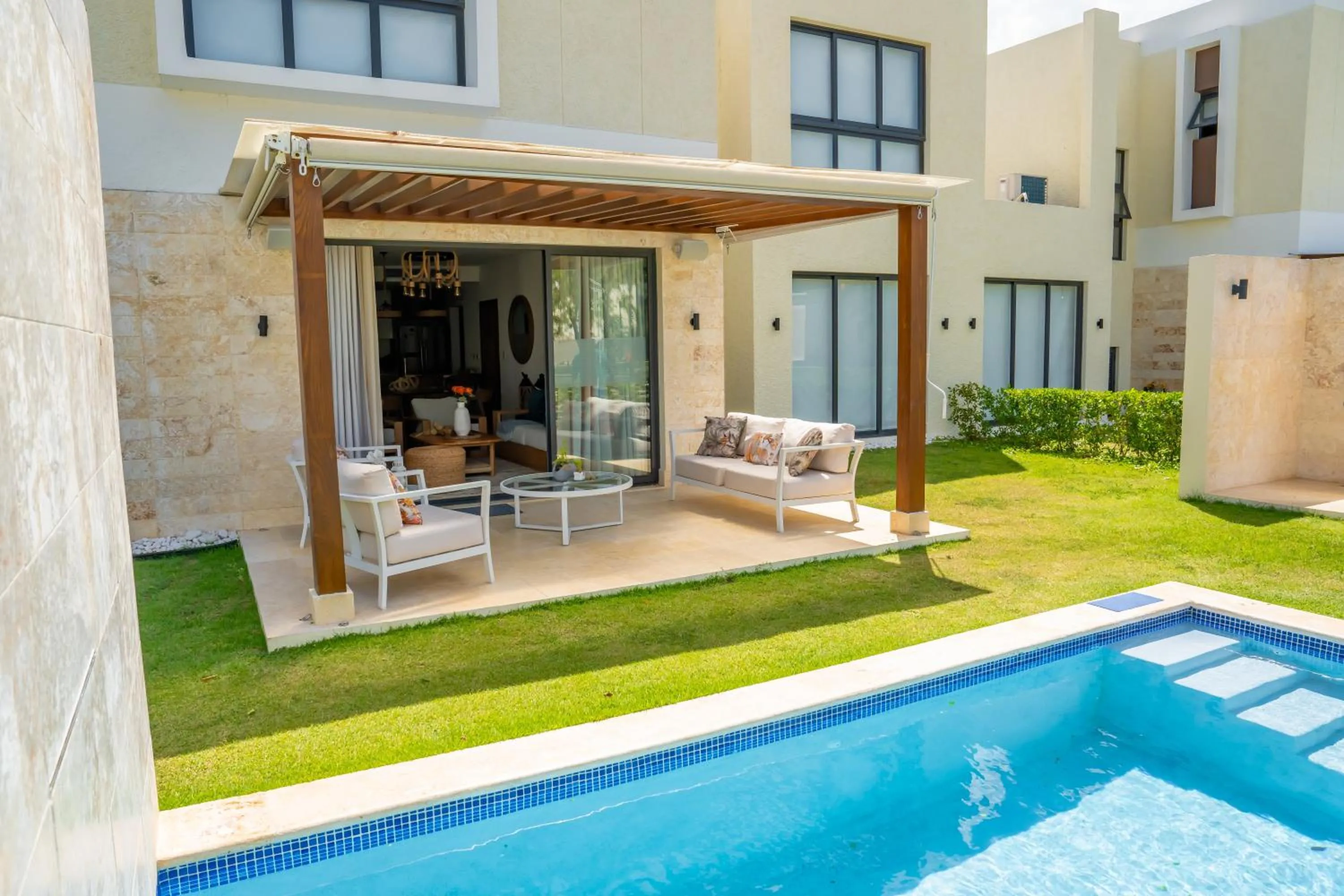 Patio in Xeliter Green One Playa Dorada