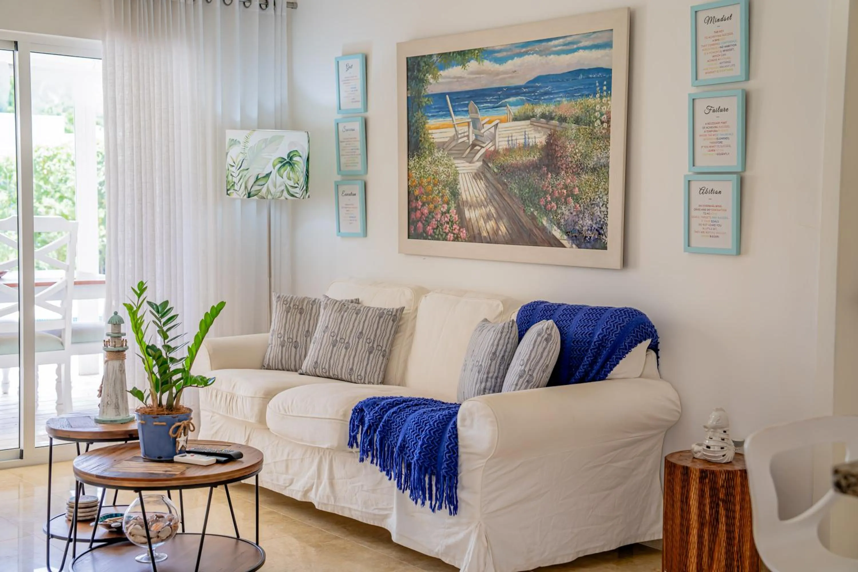 Living room in Xeliter Green One Playa Dorada