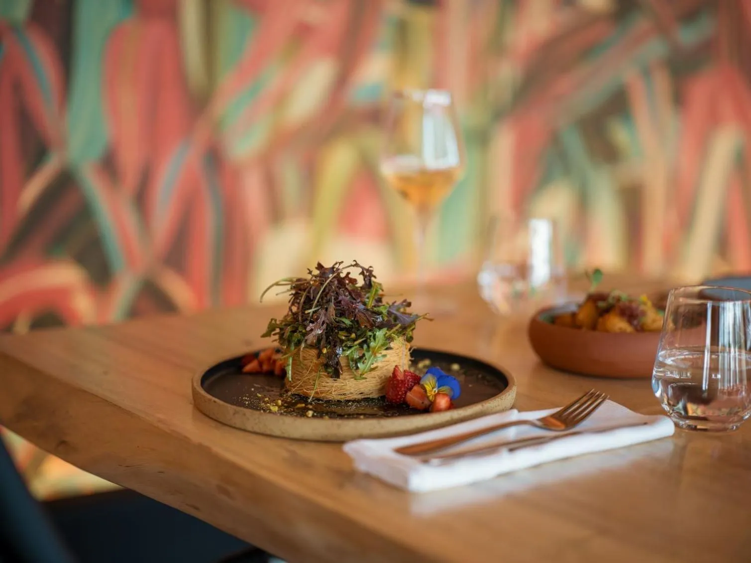 Food in Asty Mykonos Hotel & Spa - World of One Hotel Group