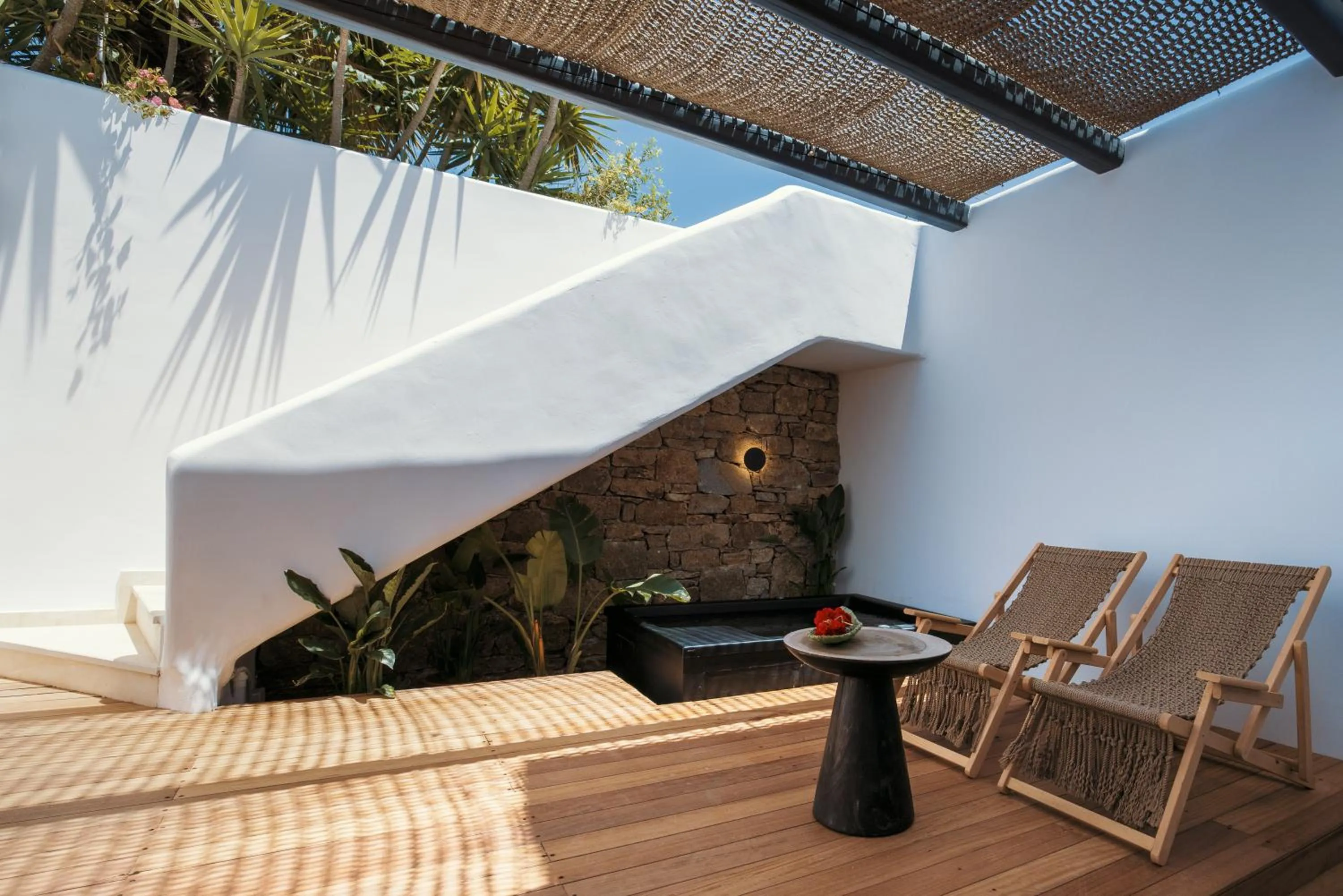 Balcony/Terrace in Asty Mykonos Hotel & Spa - World of One Hotel Group