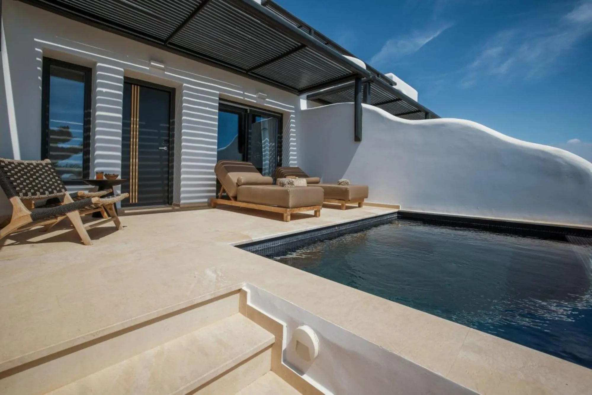 Swimming pool in Asty Mykonos Hotel & Spa - World of One Hotel Group