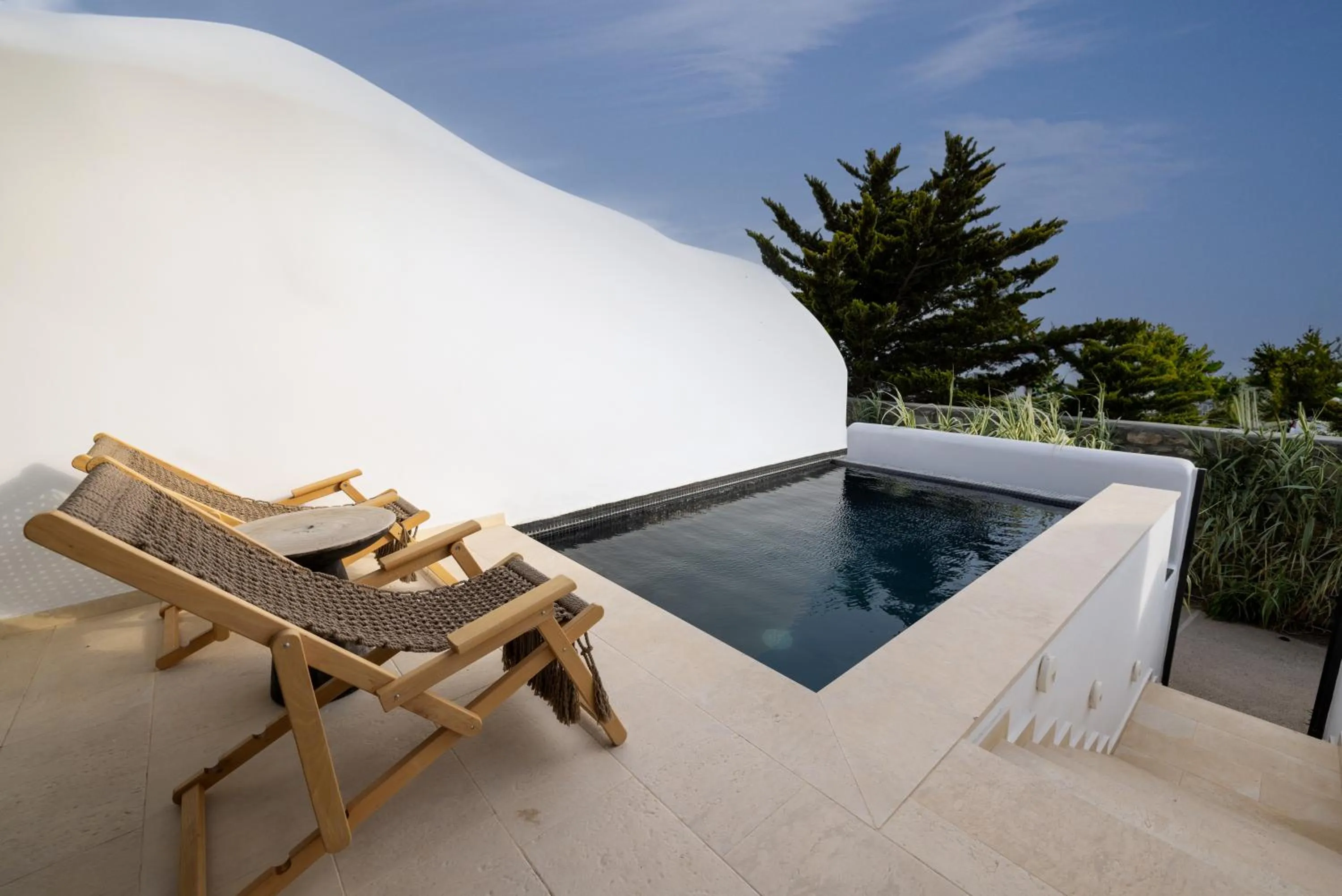 Balcony/Terrace in Asty Mykonos Hotel & Spa - World of One Hotel Group