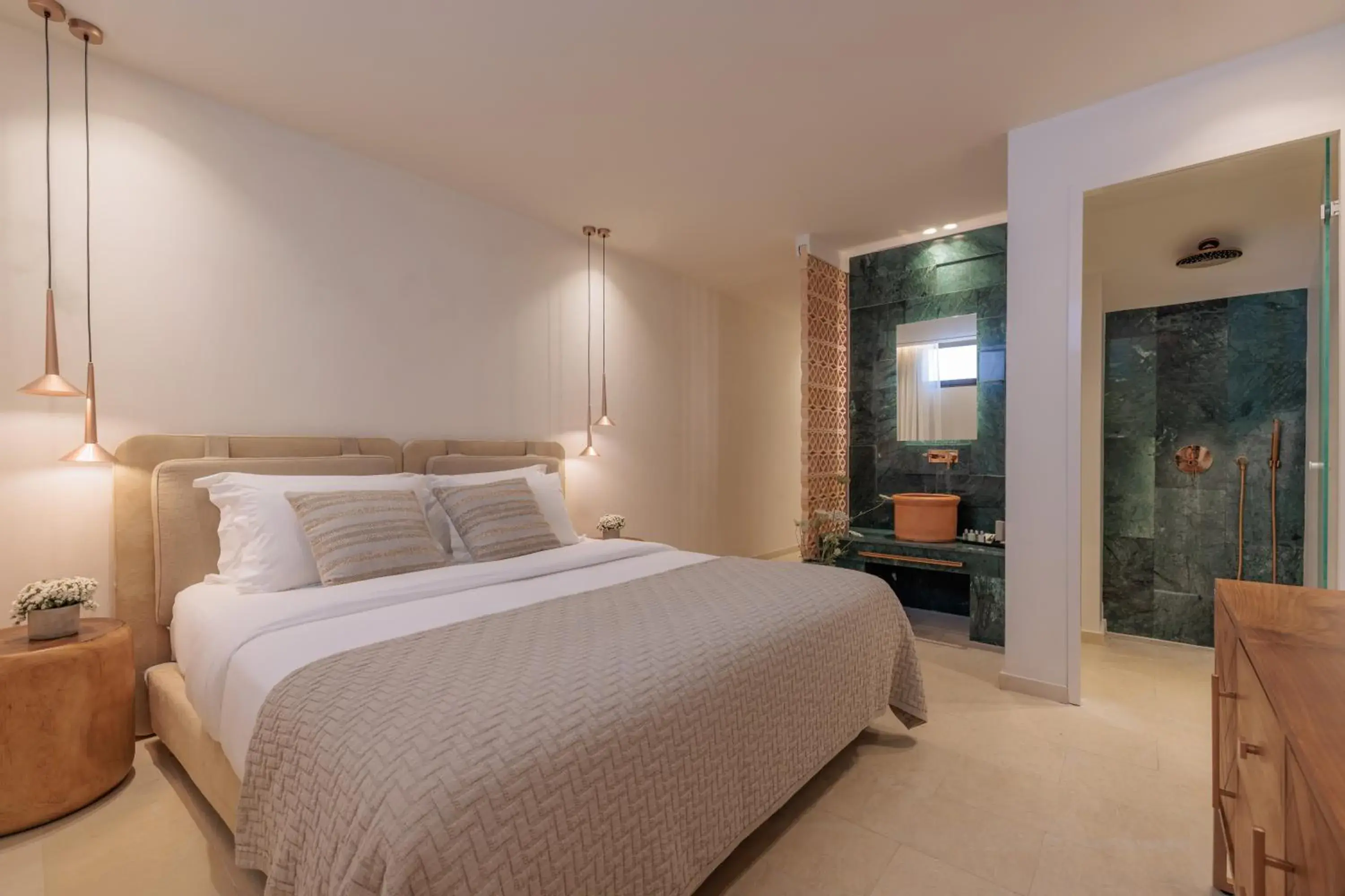 Superior Maisonette Plunge Pool in Asty Mykonos Hotel & Spa - World of One Hotel Group Superior Maisonette Plunge Pool in Asty Mykonos Hotel & Spa - World of One Hotel Group