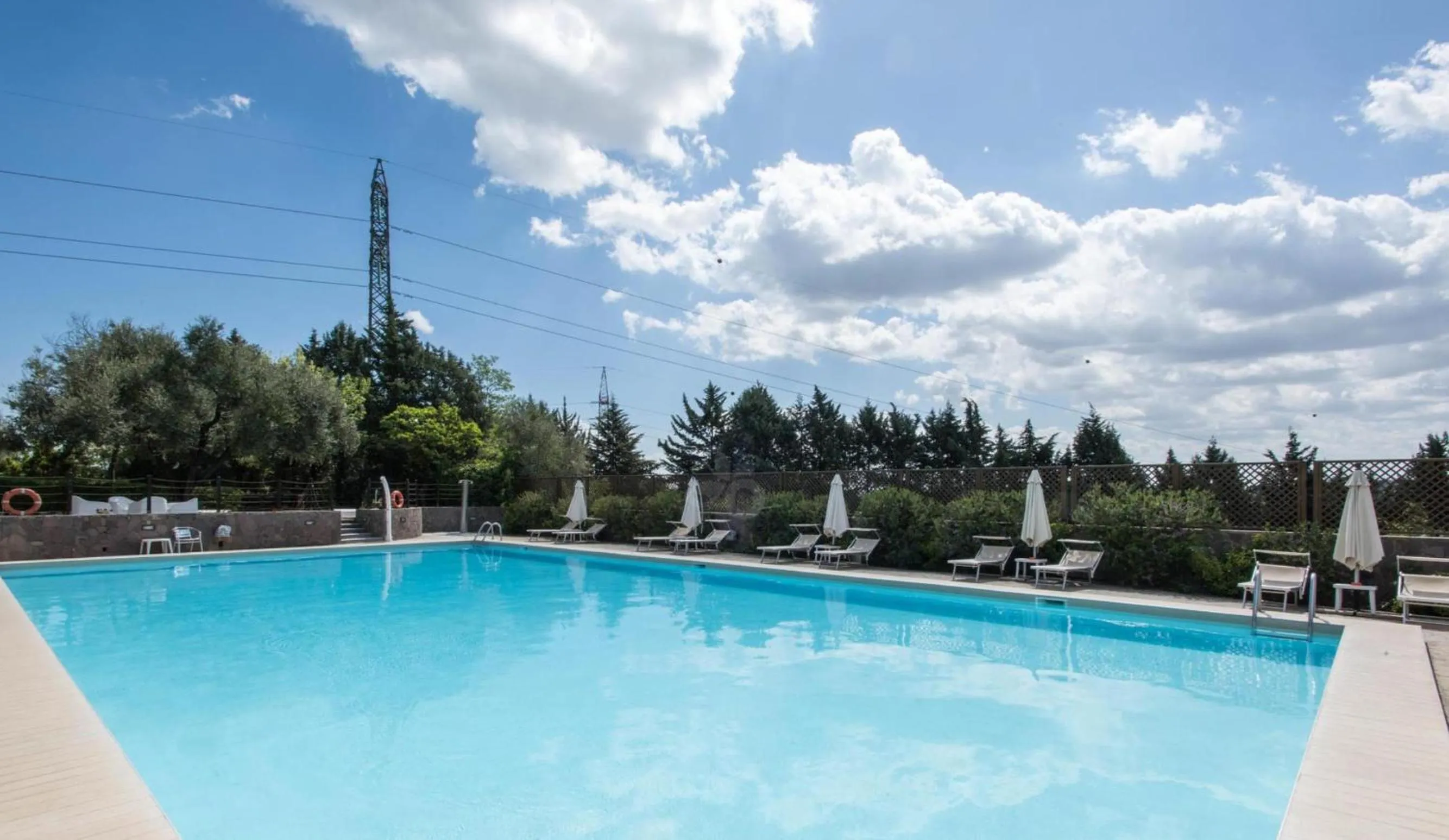 Swimming pool in Happy Village & Camping