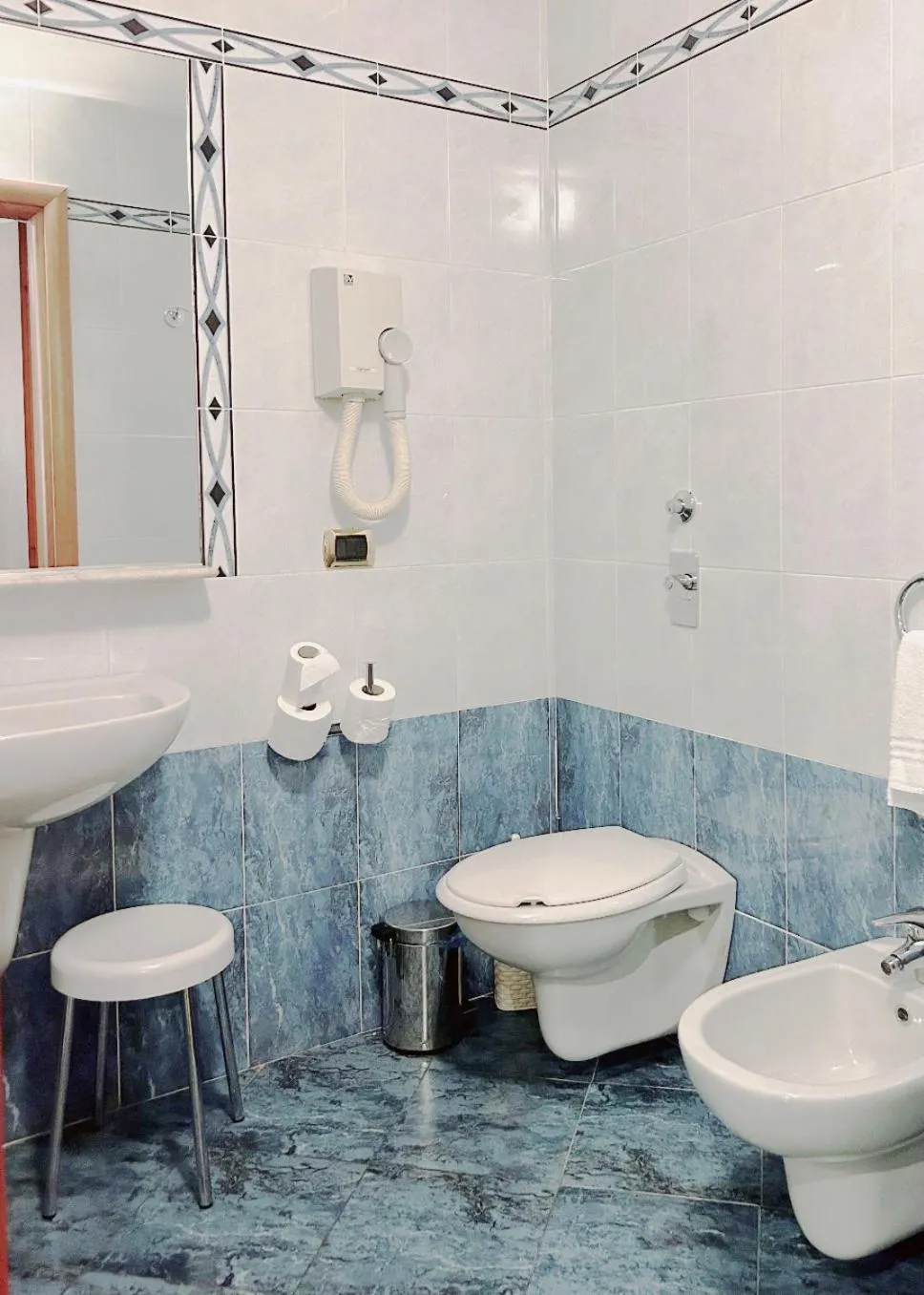 Toilet in Hotel Vitruvio