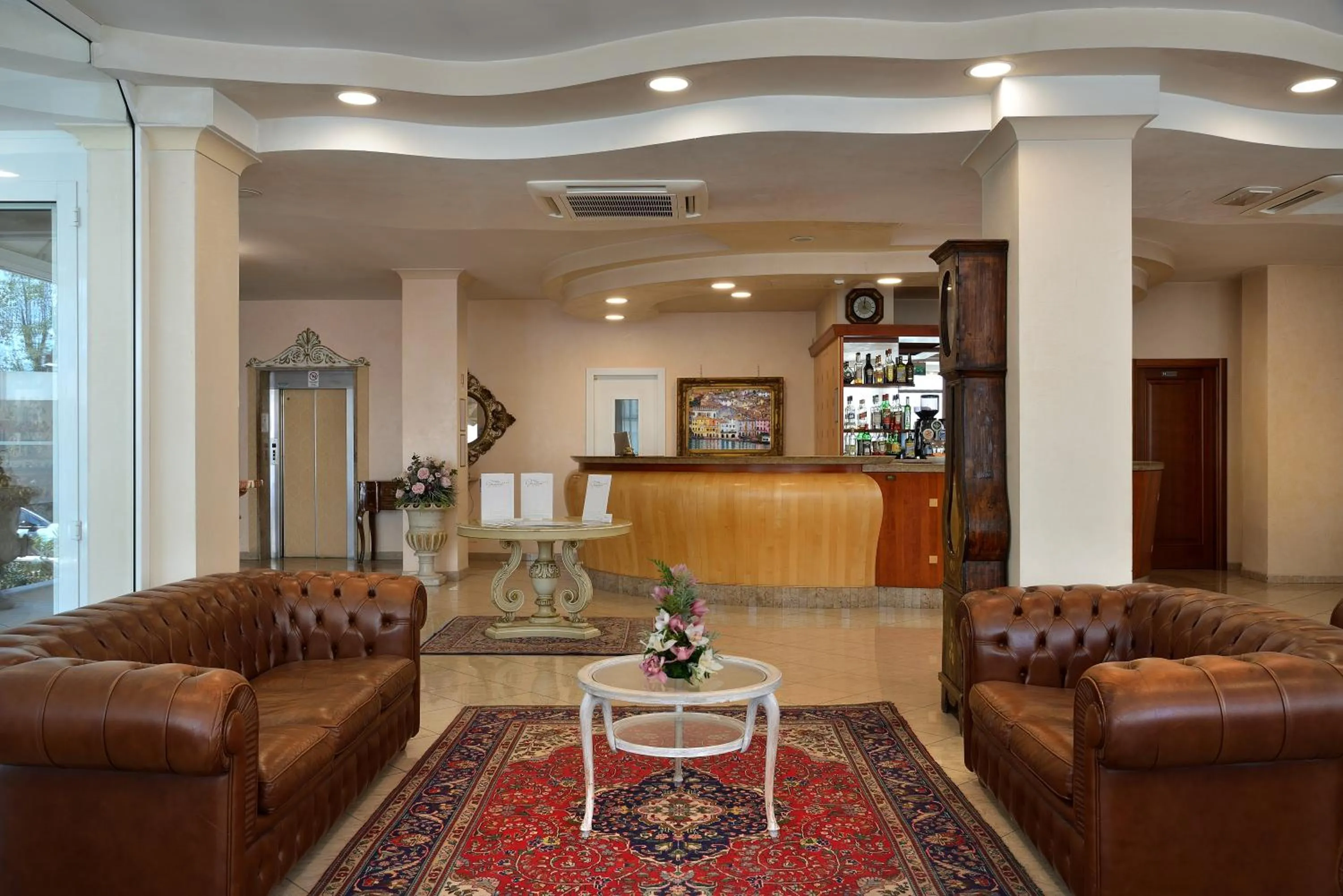 Lobby or reception in Hotel Gaston
