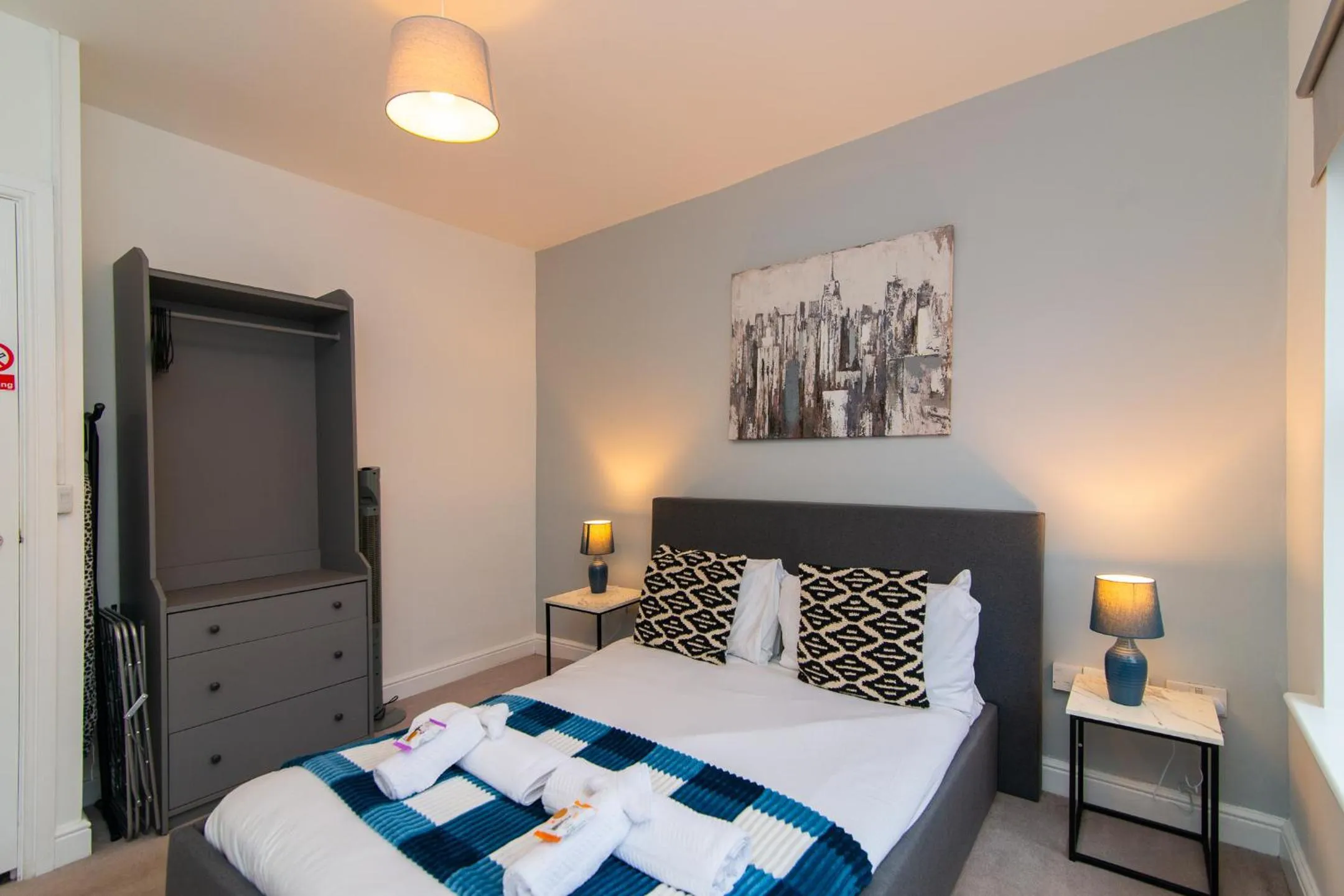 Bed in The Linden Leaf Rooms