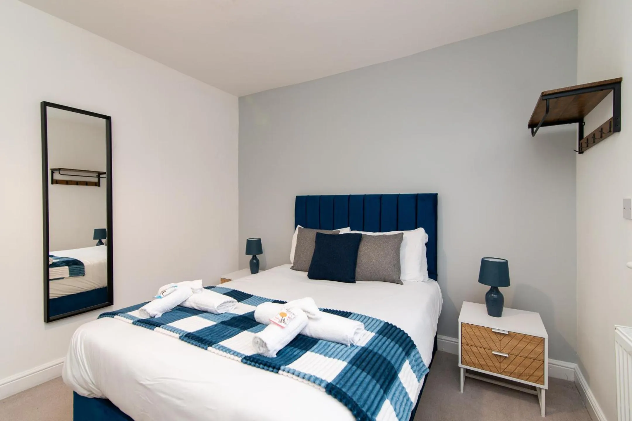 Bed in The Linden Leaf Rooms