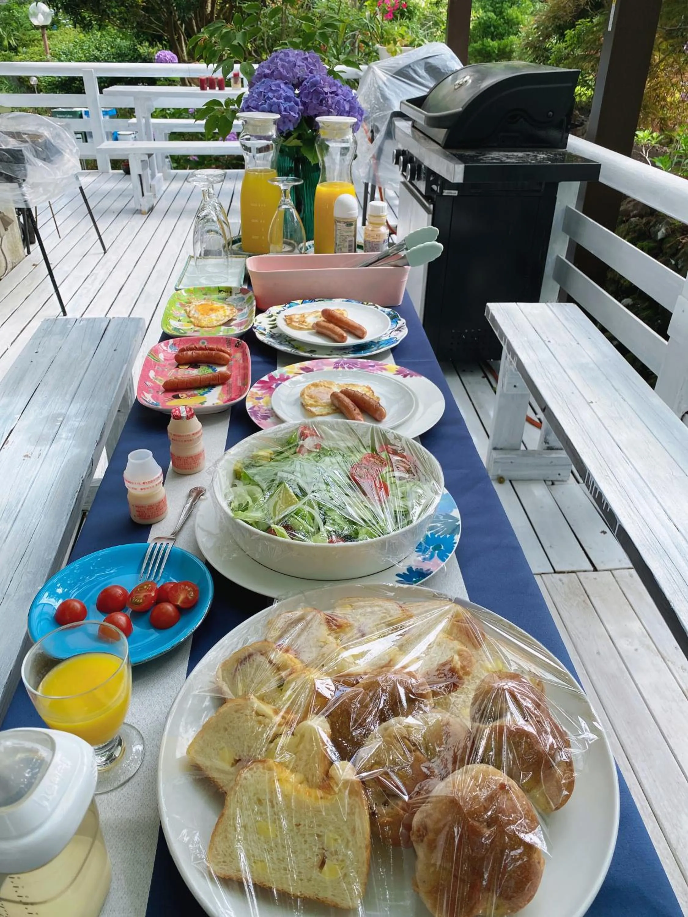 Food and drinks in Hanamizuki Onsen Resort