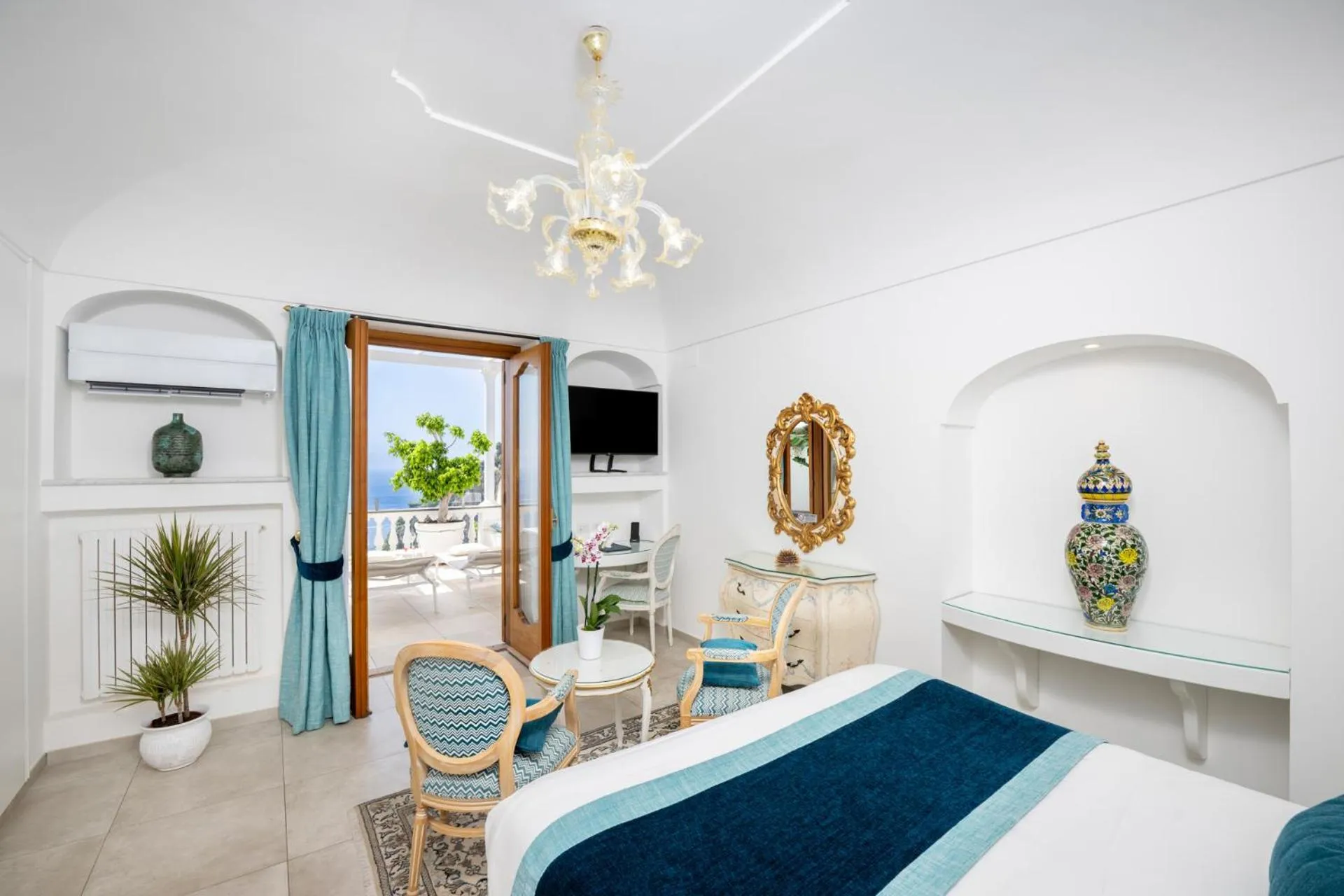 Bed in Hotel Villa Gabrisa