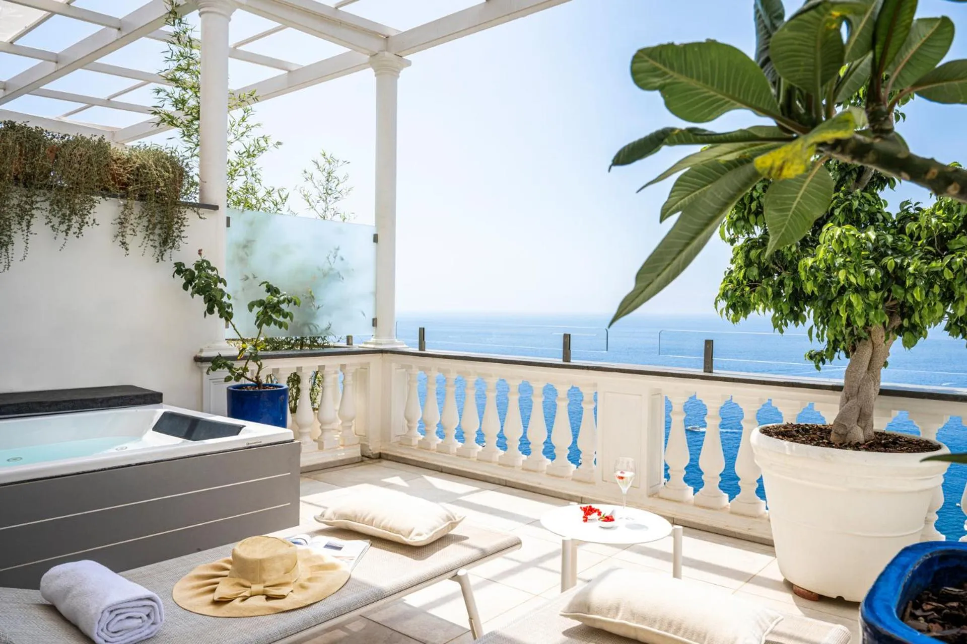 Balcony/Terrace in Hotel Villa Gabrisa