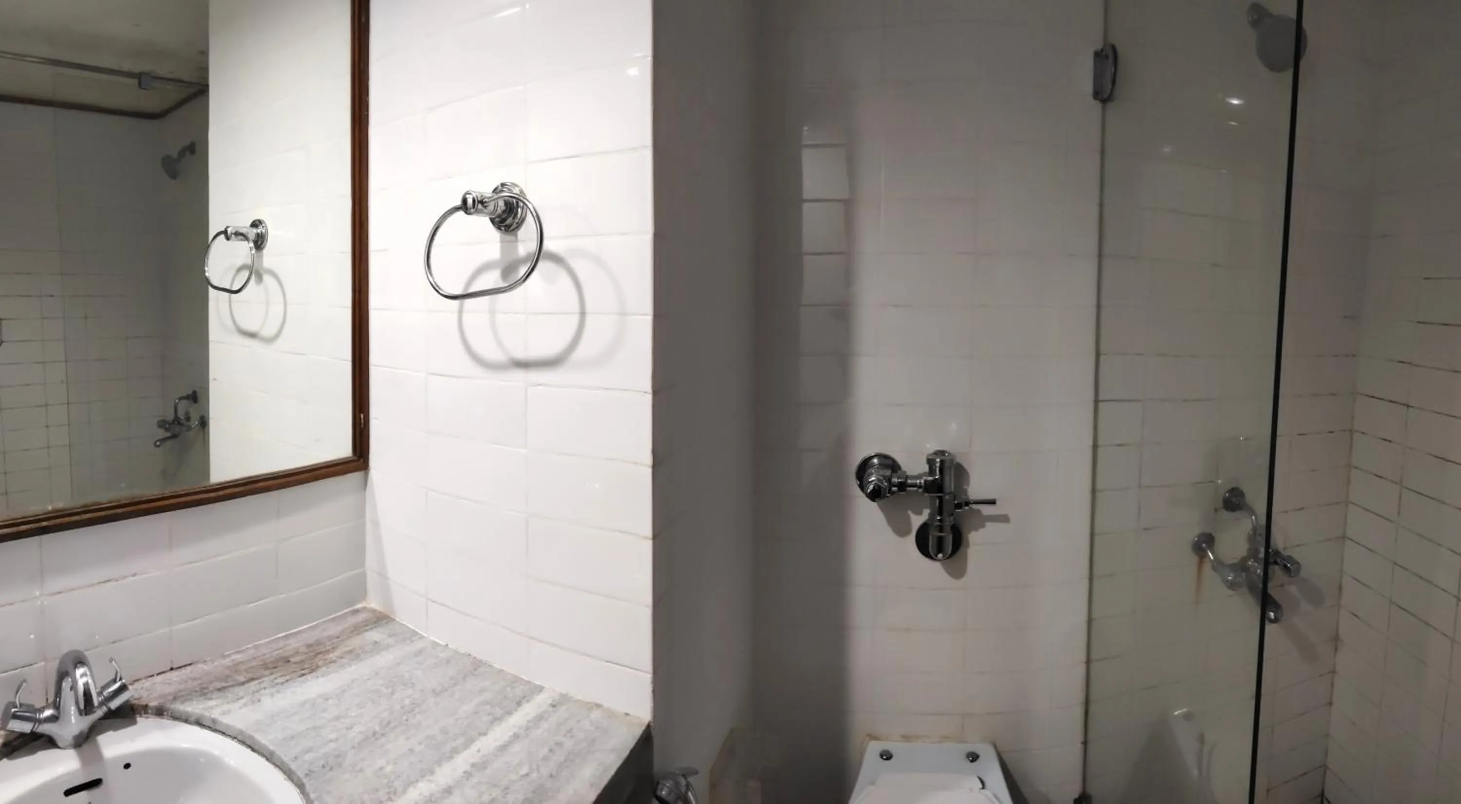 Bathroom in Swagath Holiday Resort