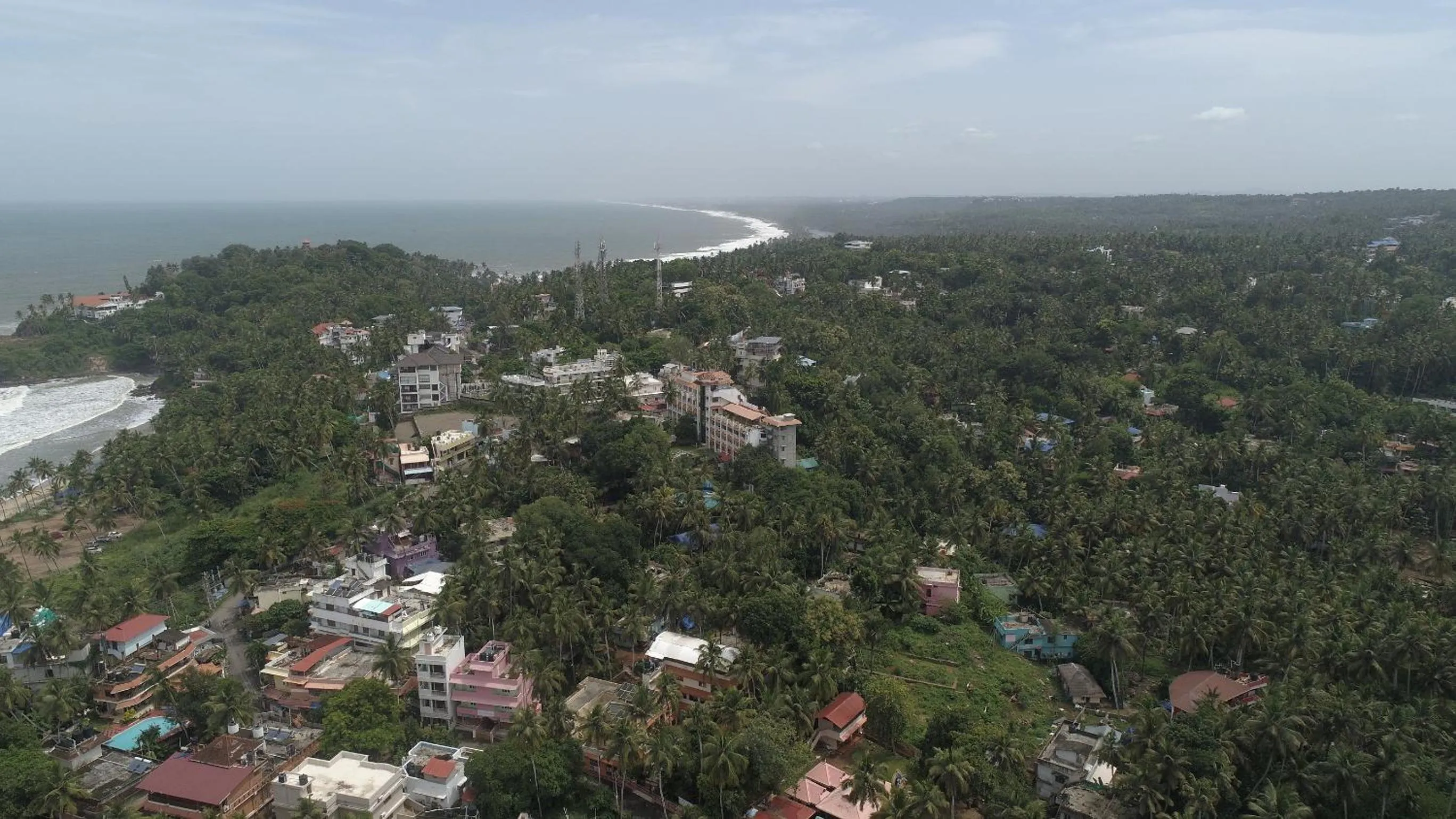 Property building in Swagath Holiday Resort