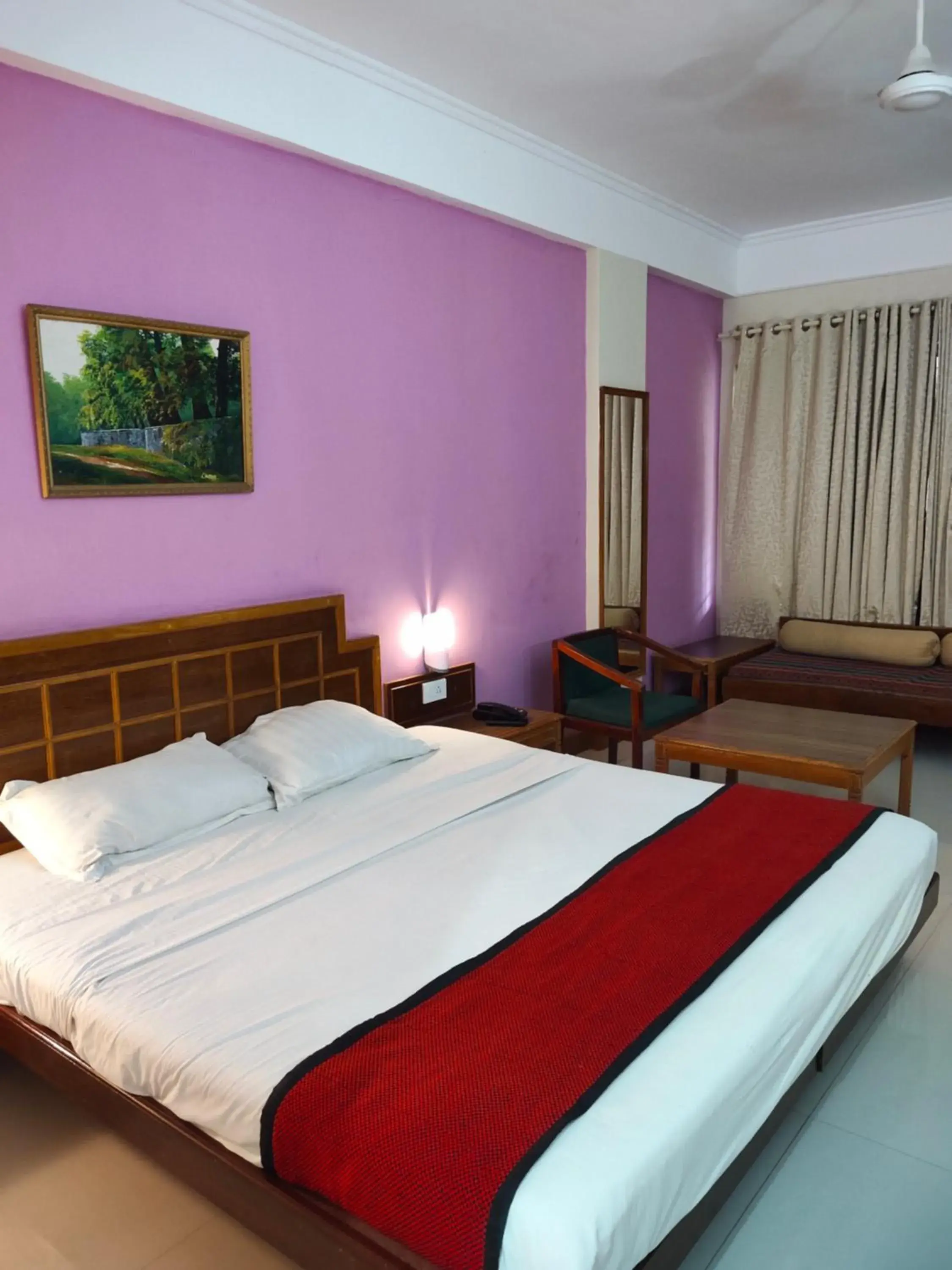 Deluxe Double or Twin Room with Garden View in Swagath Holiday Resort Deluxe Double or Twin Room with Garden View in Swagath Holiday Resort